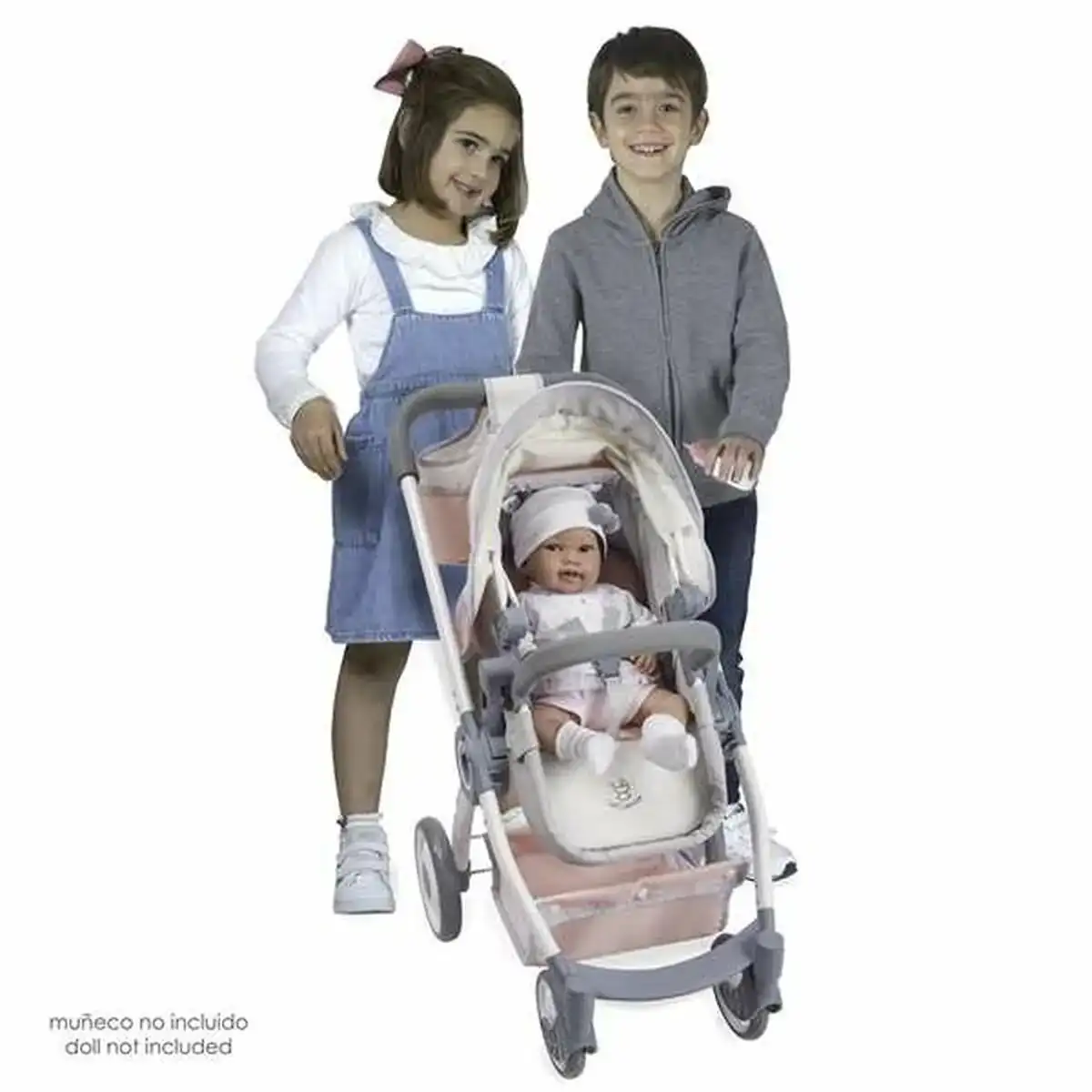 Poussette pour poupees decuevas funny pliable 3 en 1 41 x 62 x 70 cm_1342. DIAYTAR COTE D'IVOIRE - Là où Chaque Achat a du Sens. Explorez notre gamme et choisissez des produits qui racontent une histoire, votre histoire.