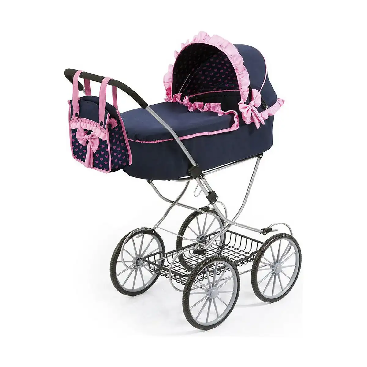 Poussette pour poupees reig dolls pram blue marine 64 cm_7164. DIAYTAR COTE D'IVOIRE - Votre Source de Découvertes Shopping. Naviguez à travers nos catégories et découvrez des articles qui vous surprendront et vous séduiront.