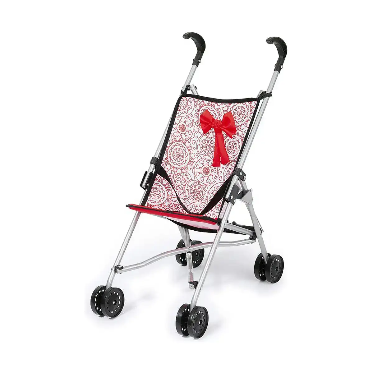 Poussette pour poupees reig rouge parapluie blanc princesse_8899. DIAYTAR COTE D'IVOIRE - Votre Destination pour un Shopping Éclairé. Parcourez notre boutique en ligne pour découvrir des produits de qualité qui embelliront votre quotidien.