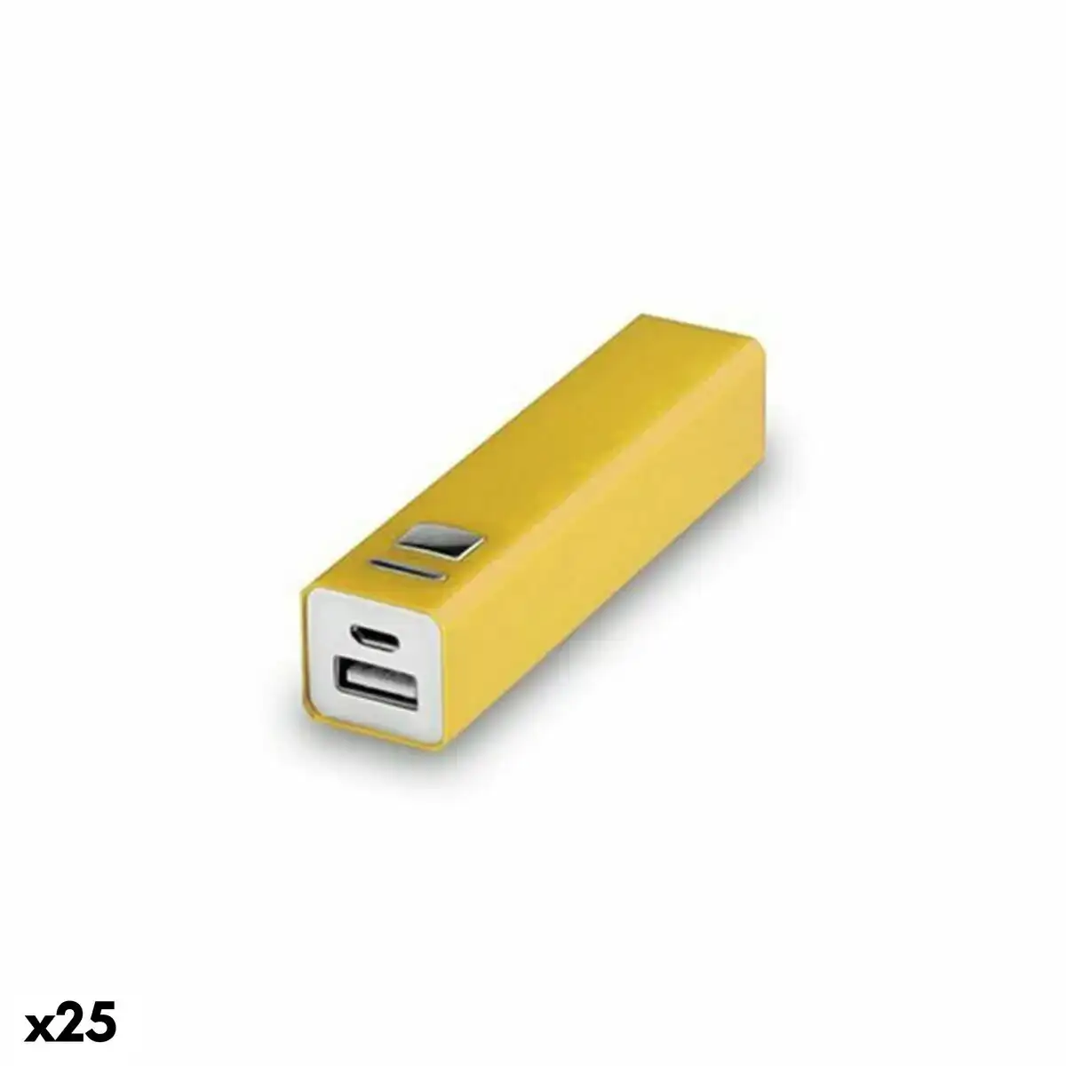Power bank 144743 25 unites _9603. DIAYTAR COTE D'IVOIRE - L'Art de Vivre l'Excellence au Quotidien. Explorez notre gamme et choisissez des produits qui ajoutent une note de prestige à votre vie.
