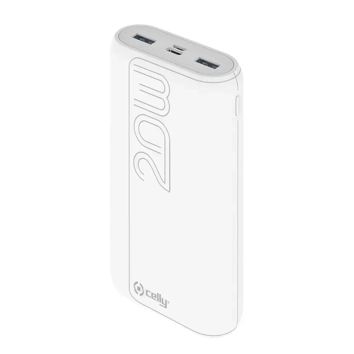Power bank celly 20000 mah blanc_4942. DIAYTAR COTE D'IVOIRE - L'Écrin de Vos Désirs Shopping. Parcourez notre boutique en ligne et explorez des produits minutieusement choisis pour répondre à vos envies les plus exigeantes.