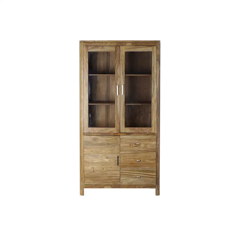 Presentoir dkd home decor verre bois d hevea 97 x 42 x 190 cm_3518. DIAYTAR COTE D'IVOIRE - L'Art de Magasiner sans Limites. Naviguez à travers notre collection diversifiée pour trouver des produits qui élargiront vos horizons shopping.