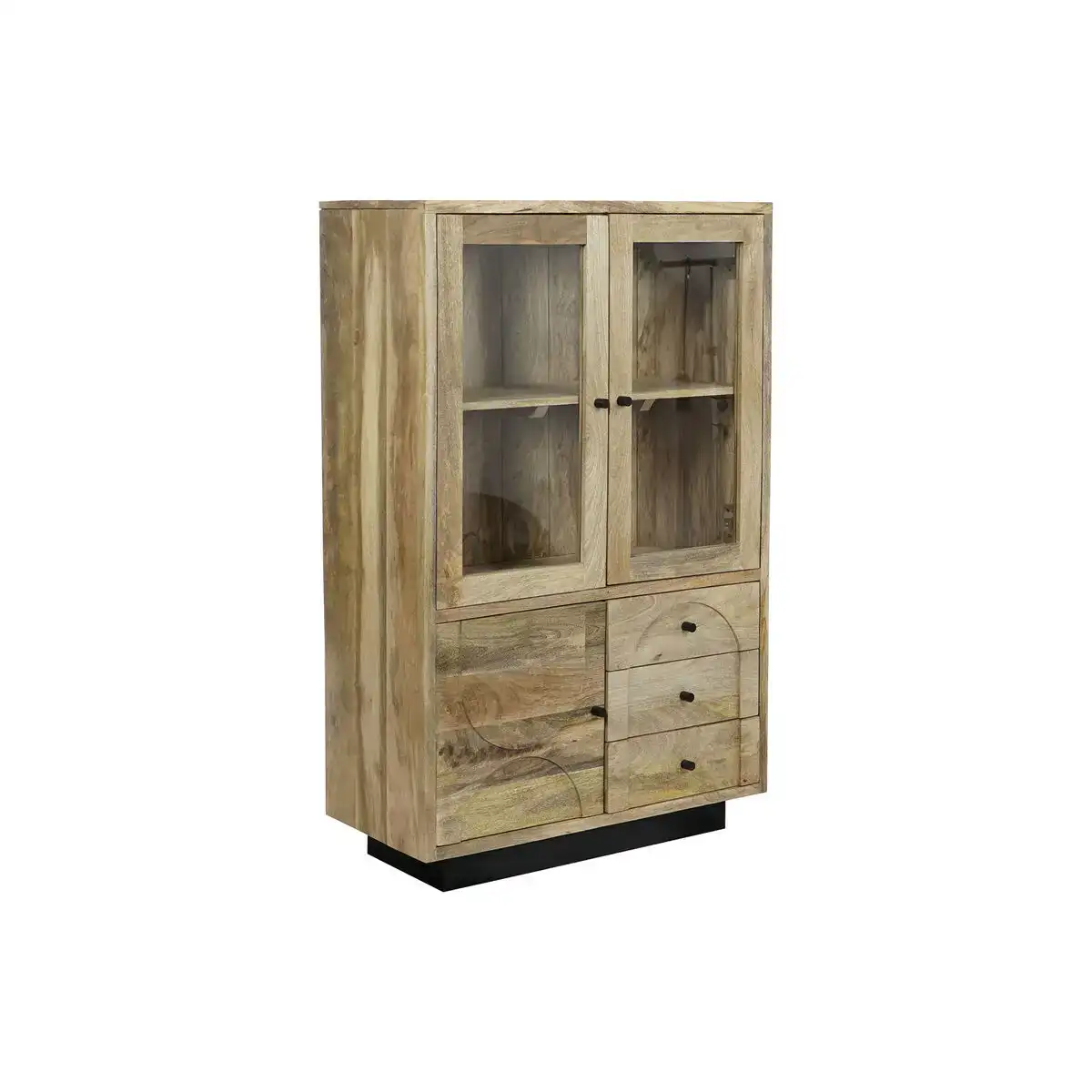 Presentoir dkd home decor verre bois de manguier 90 x 40 x 190 cm_5623. DIAYTAR COTE D'IVOIRE - Votre Passage vers le Chic et l'Élégance. Naviguez à travers notre boutique en ligne pour trouver des produits qui ajoutent une touche sophistiquée à votre style.