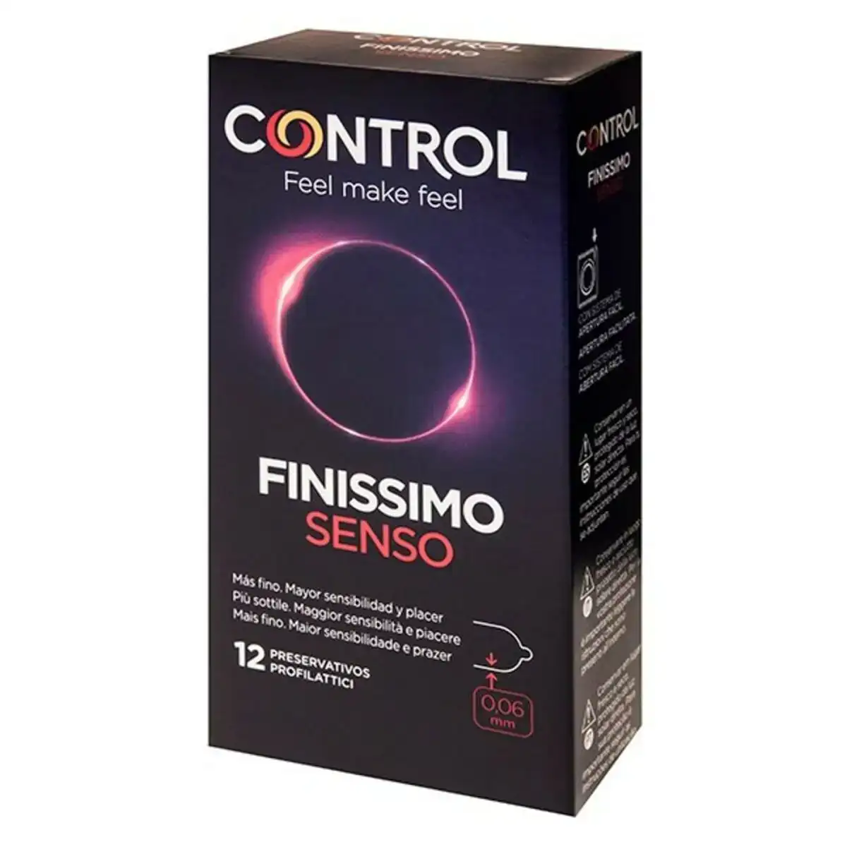 Preservatifs control finissimo senso 12 uds _5237. DIAYTAR COTE D'IVOIRE - Où Choisir Devient un Plaisir. Découvrez notre boutique en ligne et choisissez parmi une variété de produits qui satisferont tous vos besoins.