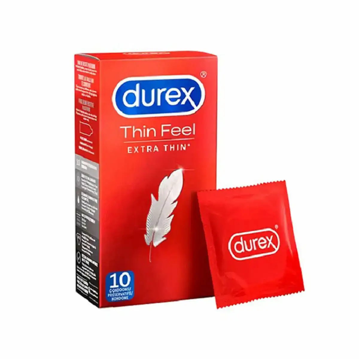 Preservatifs durex thin feel extra 10 pcs _5400. DIAYTAR COTE D'IVOIRE - Votre Oasis de Shopping en Ligne. Explorez notre boutique et découvrez des produits qui ajoutent une touche de magie à votre quotidien.