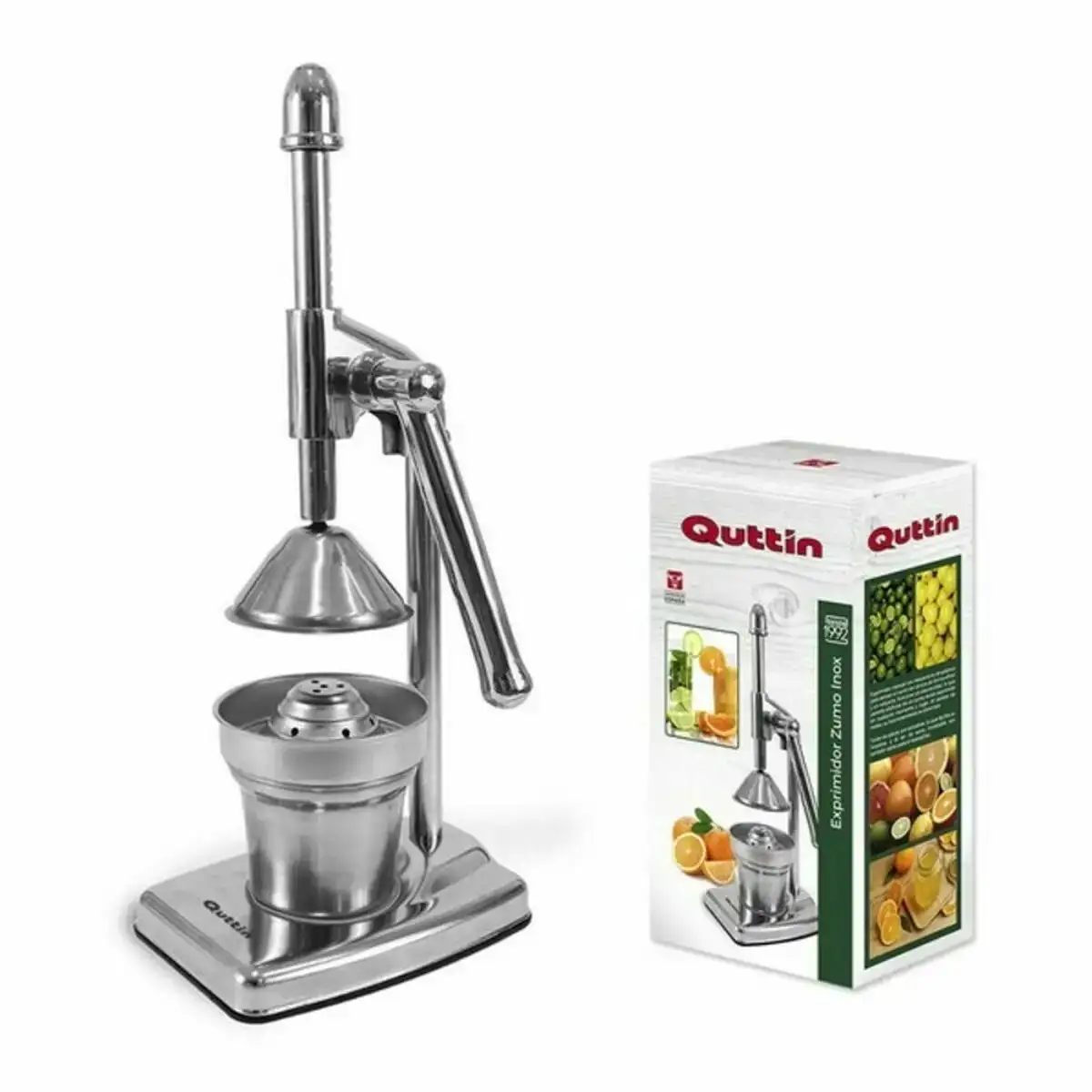 Presse agrumes quttin acier inoxydable_6731. Entrez dans l'Univers de DIAYTAR COTE D'IVOIRE - Où l'Innovation Rencontre la Tradition. Explorez notre sélection de produits modernes et traditionnels qui incarnent l'esprit dynamique du Côte d'Ivoire.