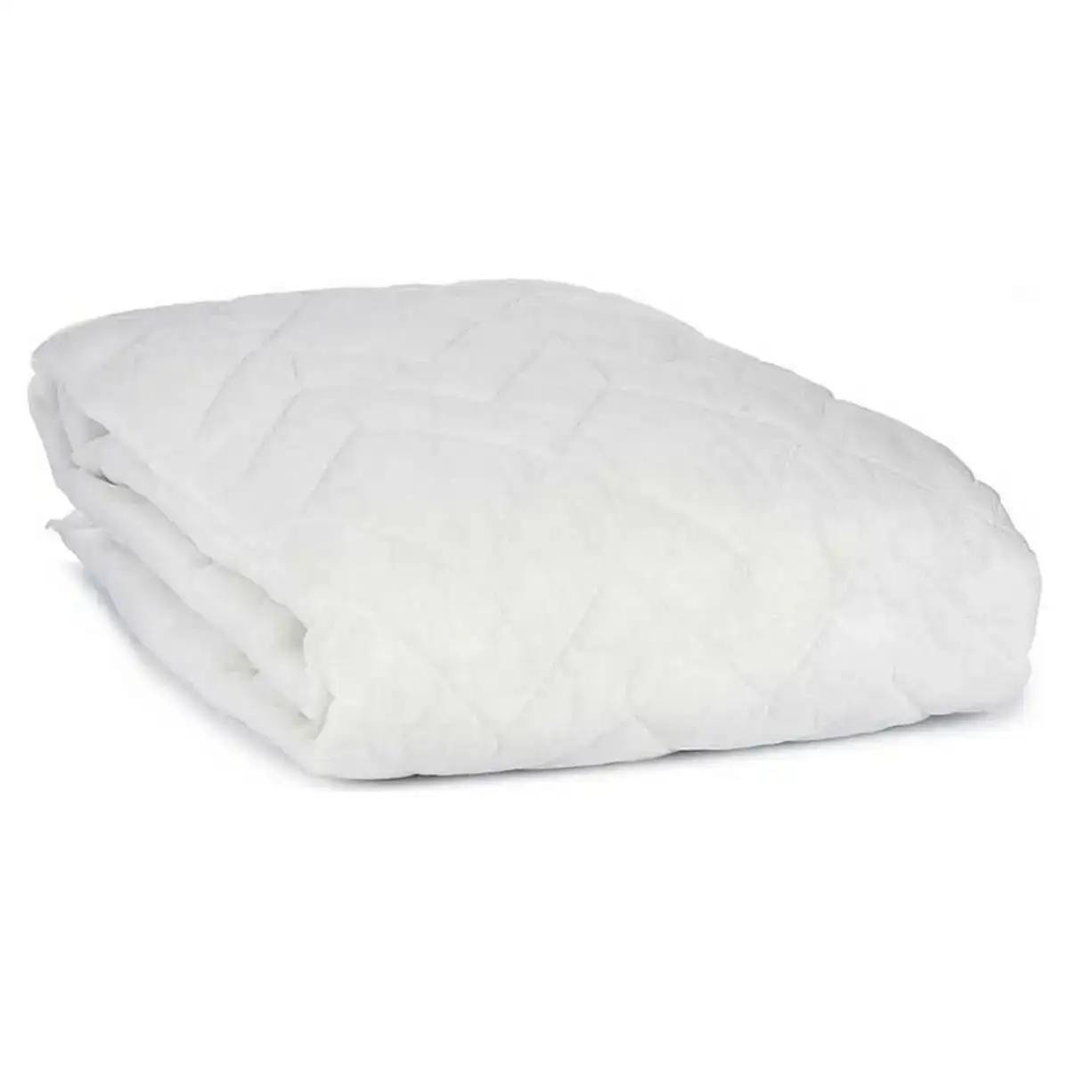 Protecteur de matelas blanc 190 x 150 x 1 cm _5302. DIAYTAR COTE D'IVOIRE - Où Chaque Sélection est une Victoire. Découvrez notre boutique en ligne et trouvez des articles qui vous rendent la vie plus belle, un choix à la fois.