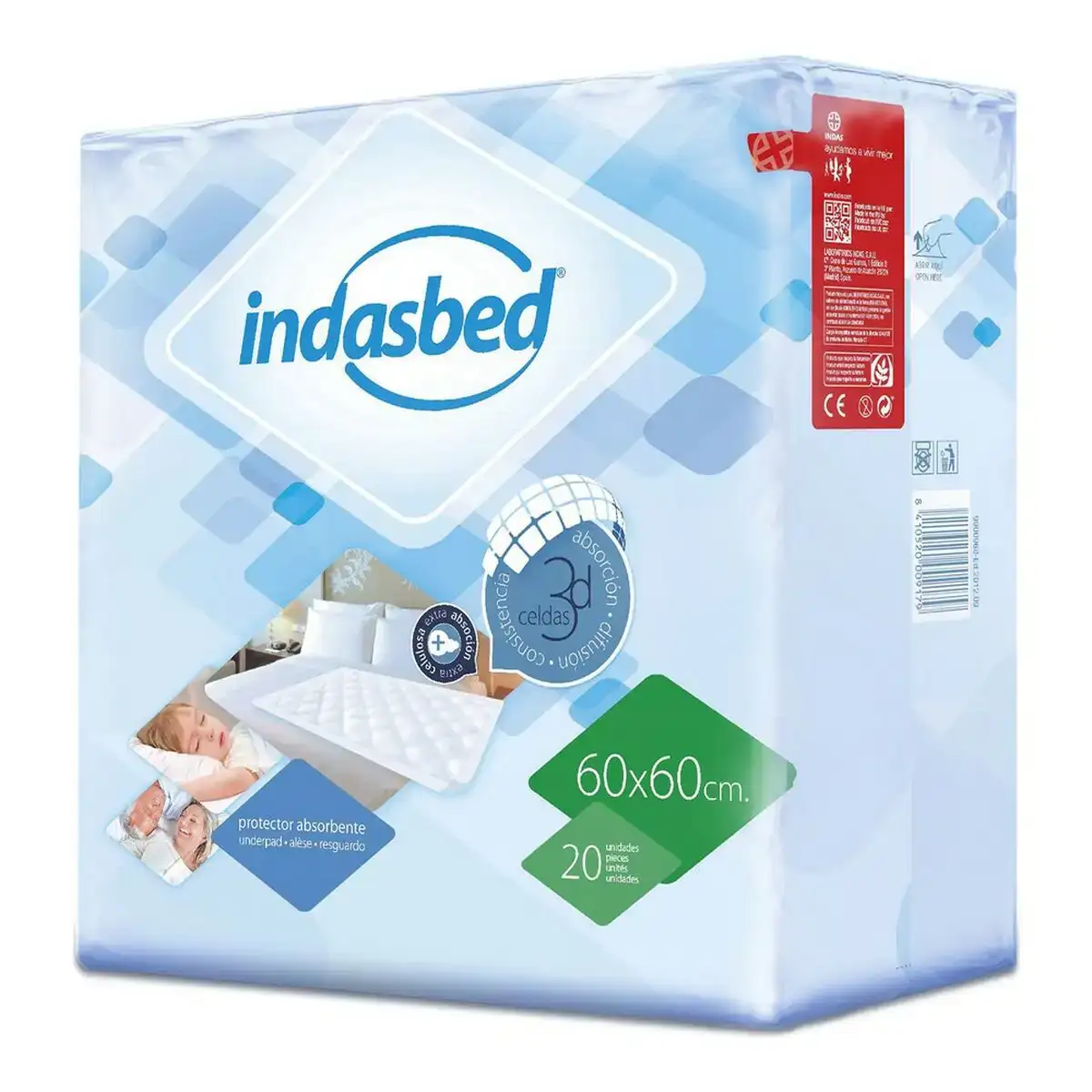 Protecteur pour incontinence indasbed basic indasec 20 uds _4086. DIAYTAR COTE D'IVOIRE - Là où Vos Rêves Prendent Forme. Plongez dans notre catalogue diversifié et trouvez des produits qui enrichiront votre quotidien, du pratique à l'exceptionnel.