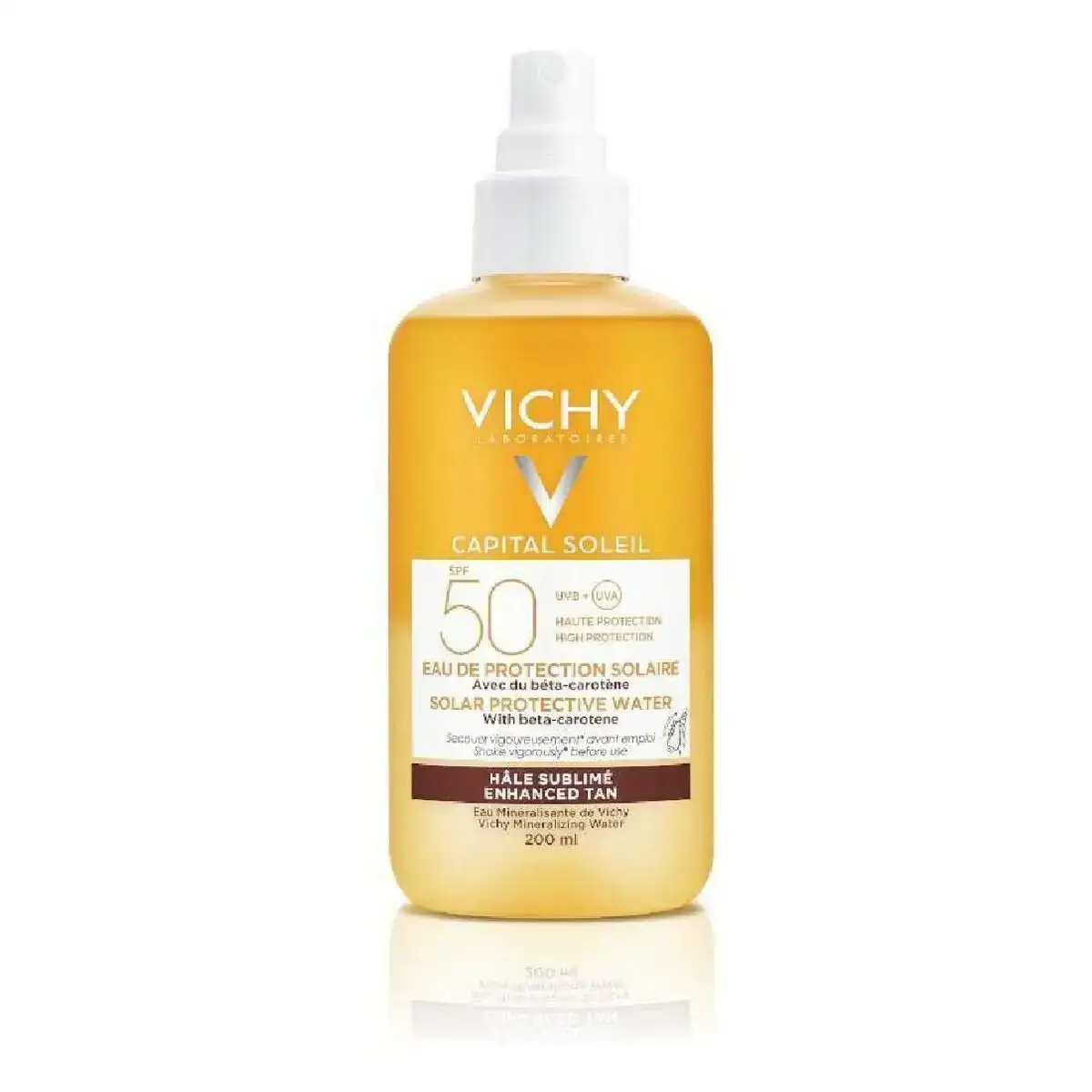 Protecteur solaire capital soleil enhanced tan vichy spf 50 200 ml _3343. DIAYTAR COTE D'IVOIRE - Où le Shopping est un Plaisir Engagé. Parcourez notre catalogue et choisissez des produits qui respectent vos valeurs et vos attentes.