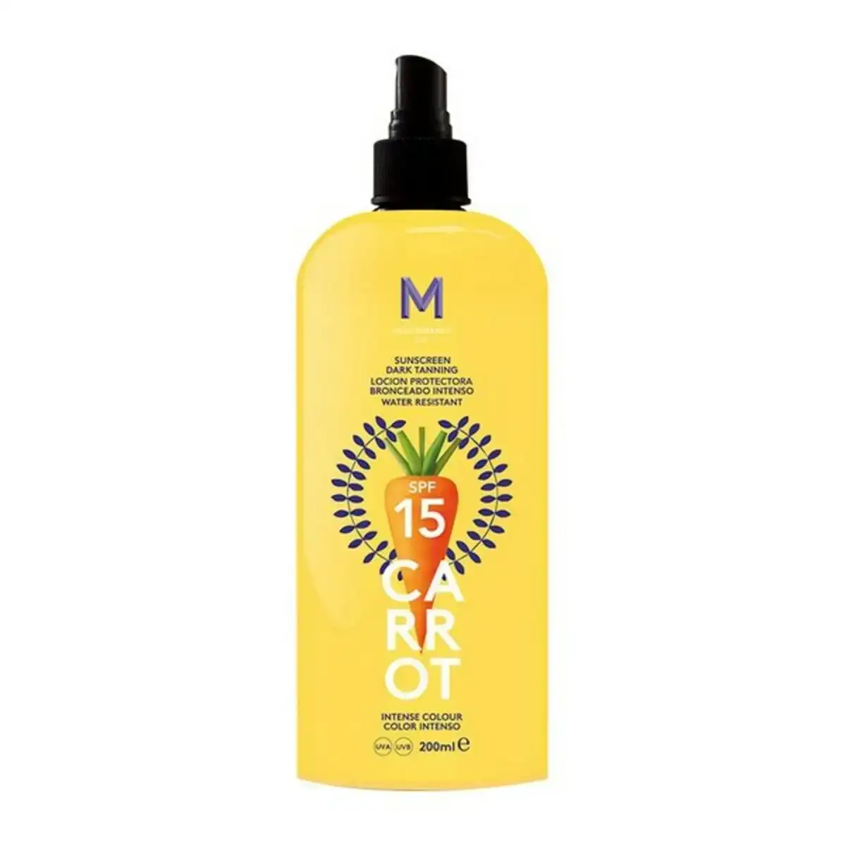 Protecteur solaire carrot mediterraneo sun 100 ml 200 ml spf 15_9929. Bienvenue sur DIAYTAR COTE D'IVOIRE - Où Chaque Article a son Histoire. Découvrez notre sélection méticuleuse de produits qui racontent l'authenticité et la beauté du Côte d'Ivoire.