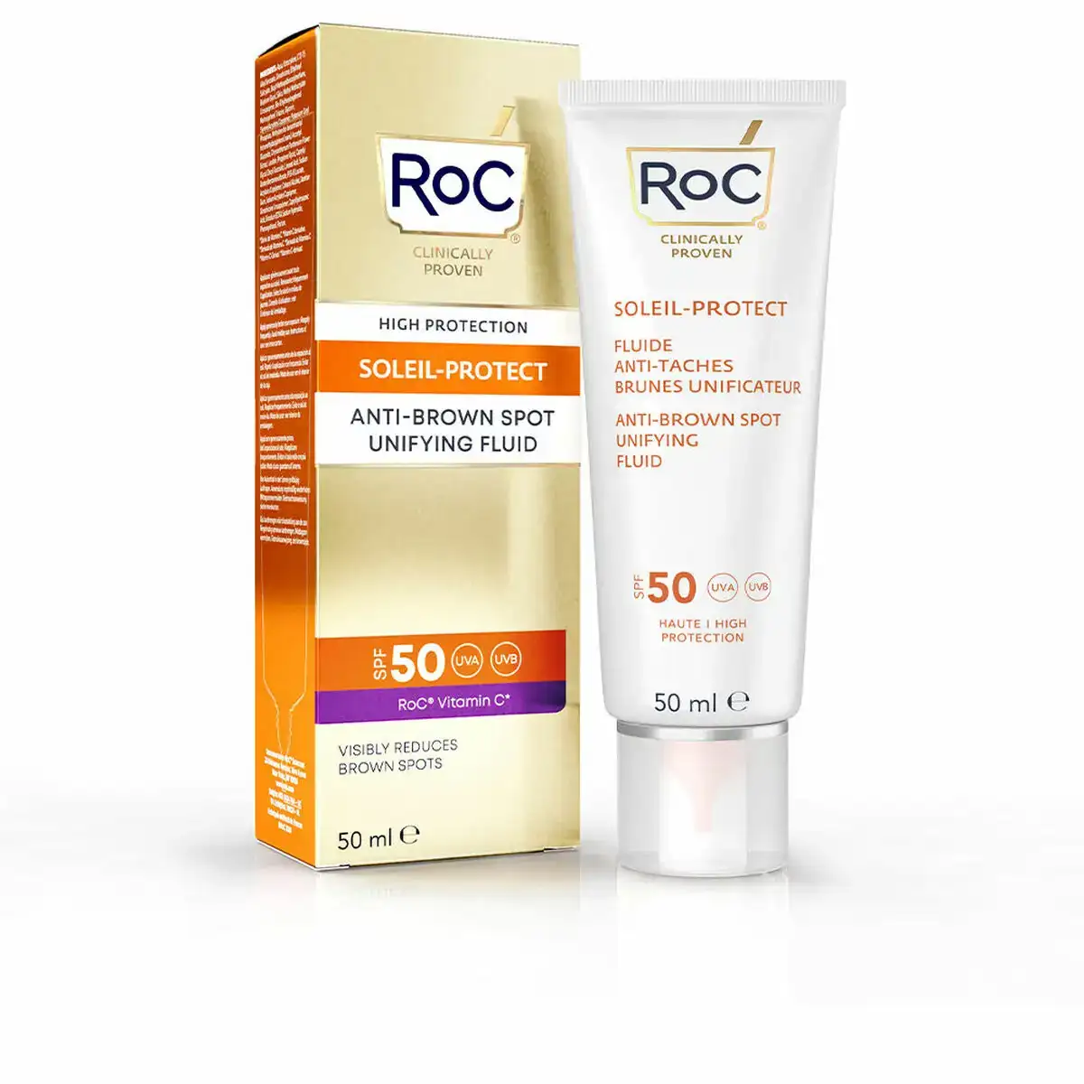 Protecteur solaire roc soin anti taches spf 50 50 ml _2027. Bienvenue chez DIAYTAR COTE D'IVOIRE - Où le Shopping Rencontre la Qualité. Explorez notre sélection soigneusement conçue et trouvez des produits qui définissent le luxe abordable.