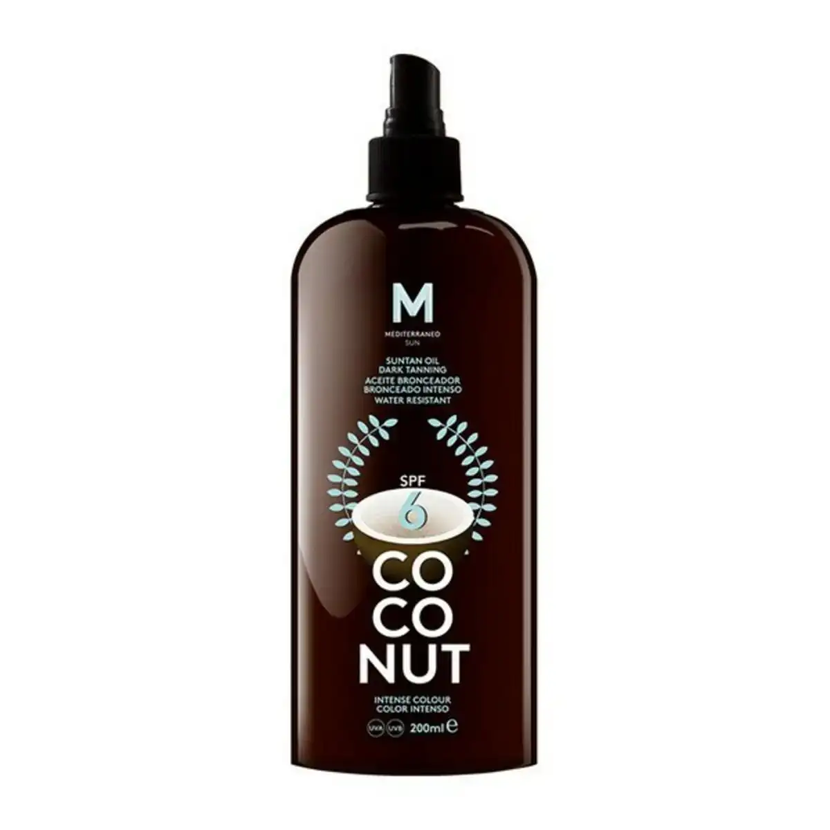 Protecteur solaire suntan oil dark tanning mediterraneo sun_2413. DIAYTAR COTE D'IVOIRE - Là où Chaque Achat Contribue à un Rêve. Naviguez à travers notre boutique en ligne et soutenez des artisans talentueux tout en acquérant des trésors.