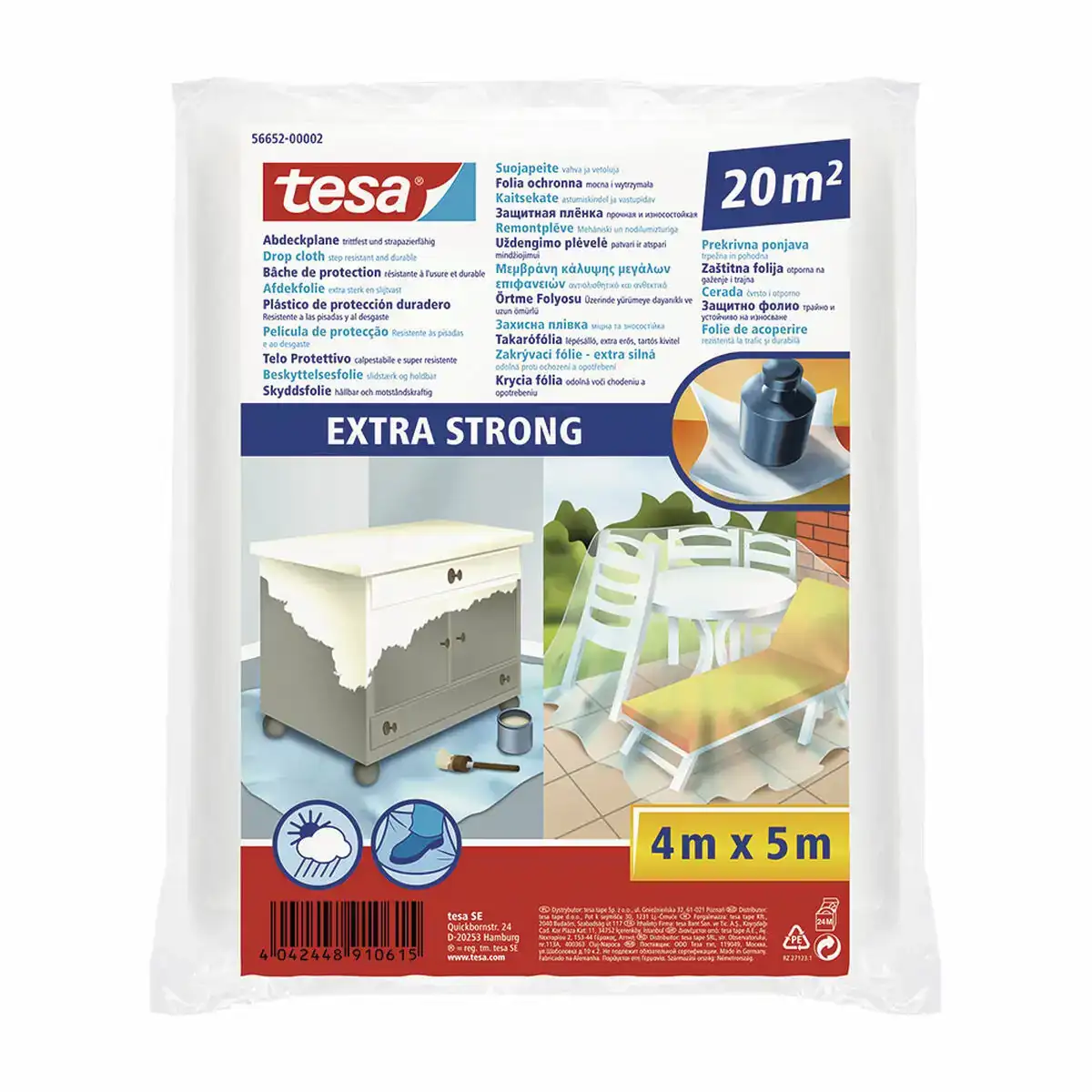 Protecteur tesa 56652 4 x 5 m _7995. Bienvenue sur DIAYTAR COTE D'IVOIRE - Votre Galerie Shopping Personnalisée. Découvrez un monde de produits diversifiés qui expriment votre style unique et votre passion pour la qualité.