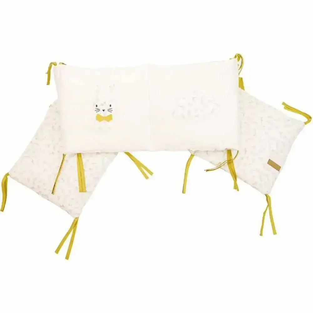 Protection du berceau domiva leafy bunny 30 x 180 cm_7784. DIAYTAR COTE D'IVOIRE - L'Art de Vivre le Shopping Éthique. Parcourez notre gamme et choisissez des produits qui reflètent notre engagement envers des pratiques durables.