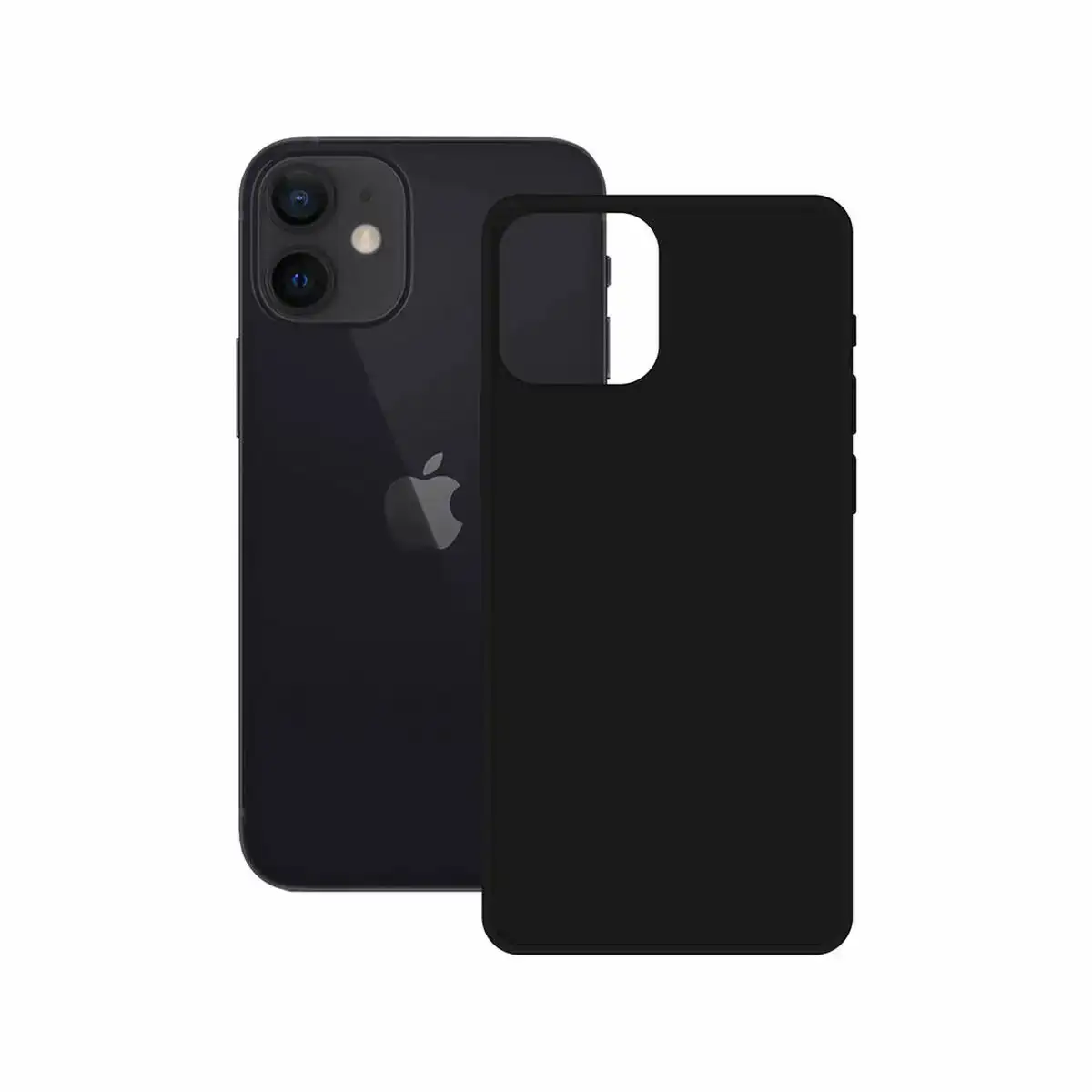 Protection pour telephone portable contact iphone 12 mini noir_5743. DIAYTAR COTE D'IVOIRE - Où le Shopping Devient une Aventure Culturelle. Plongez dans notre univers de produits qui célèbrent l'héritage et l'artisanat du Côte d'Ivoire.