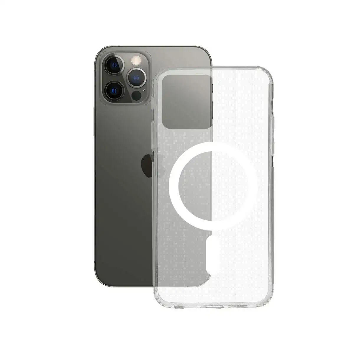 Protection pour telephone portable iphone 12 pro ksix transparent_9765. DIAYTAR COTE D'IVOIRE - Où Choisir est un Plaisir Responsable. Explorez notre boutique en ligne et adoptez des produits qui reflètent notre engagement envers la durabilité.