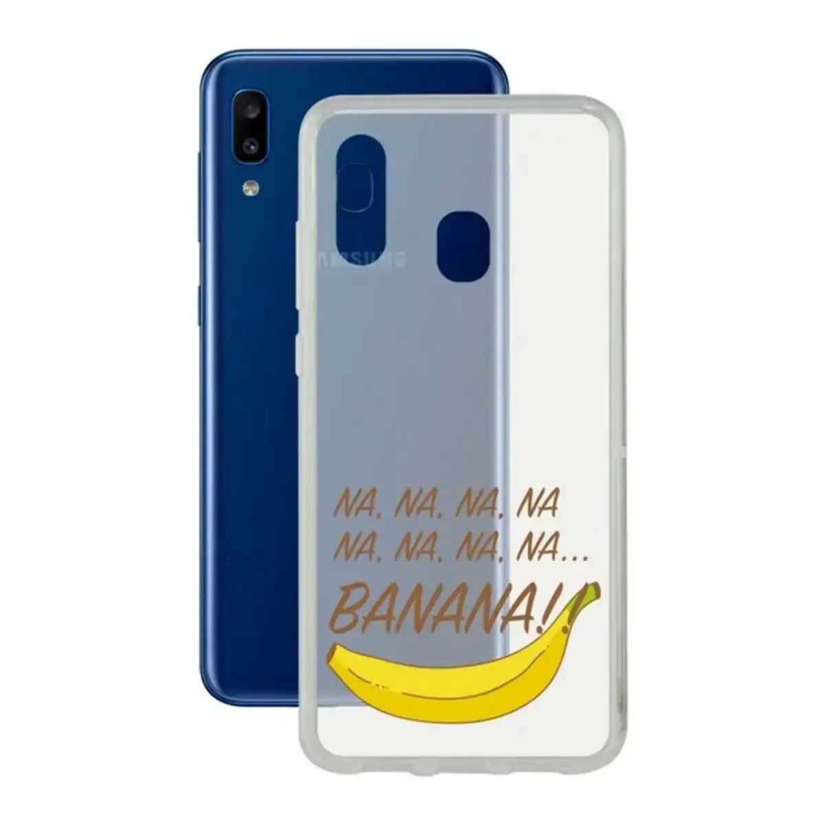 Protection pour telephone portable samsung galaxy a20 ksix flex banana tpu_6223. DIAYTAR COTE D'IVOIRE - Où la Tradition Renouvelée Rencontre l'Innovation. Explorez notre gamme de produits qui fusionnent l'héritage culturel avec les besoins contemporains.