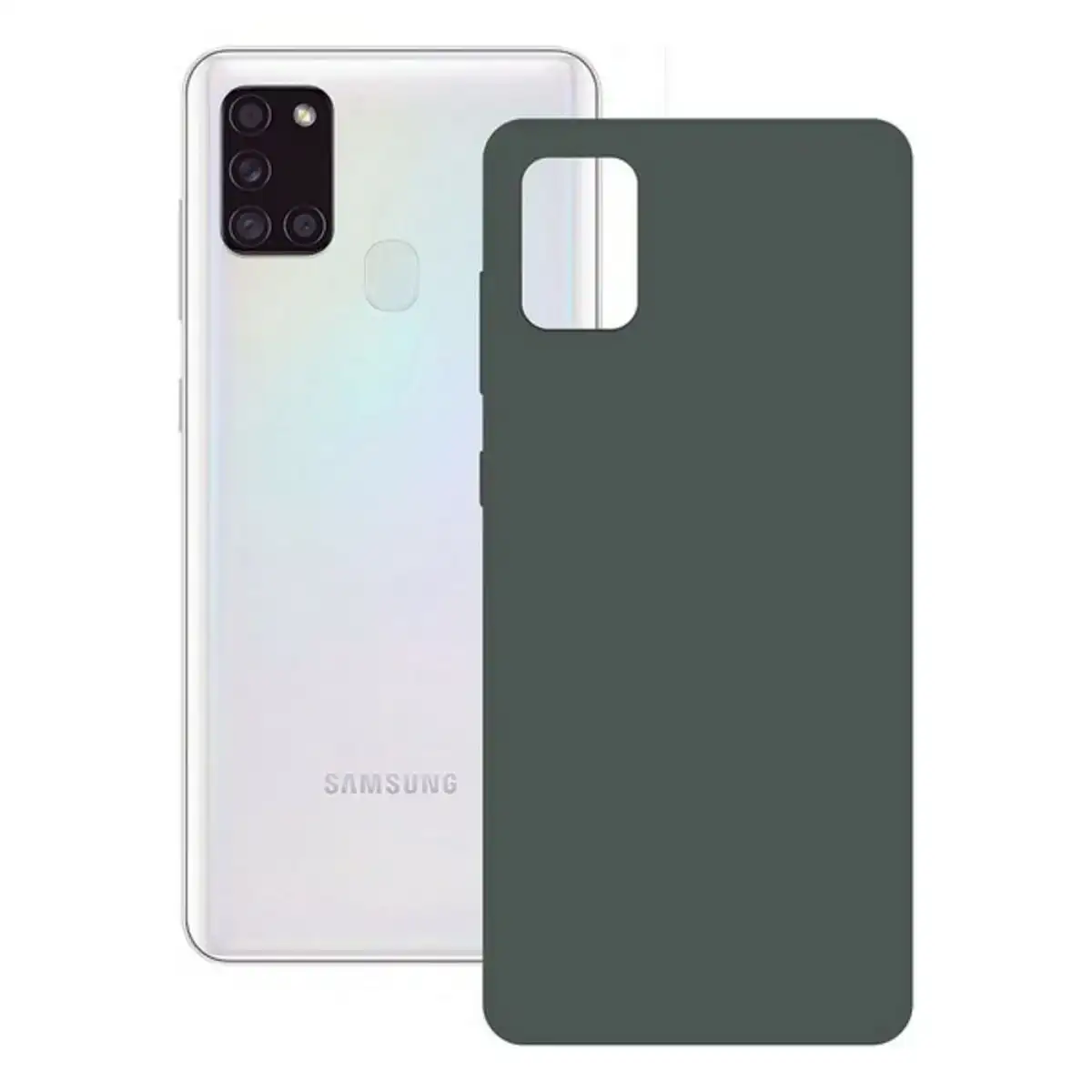 Protection pour telephone portable samsung galaxy a21s ksix silk vert_2402. Bienvenue chez DIAYTAR COTE D'IVOIRE - Où le Shopping Devient un Plaisir. Découvrez notre boutique en ligne et trouvez des trésors qui égaieront chaque jour de votre vie.