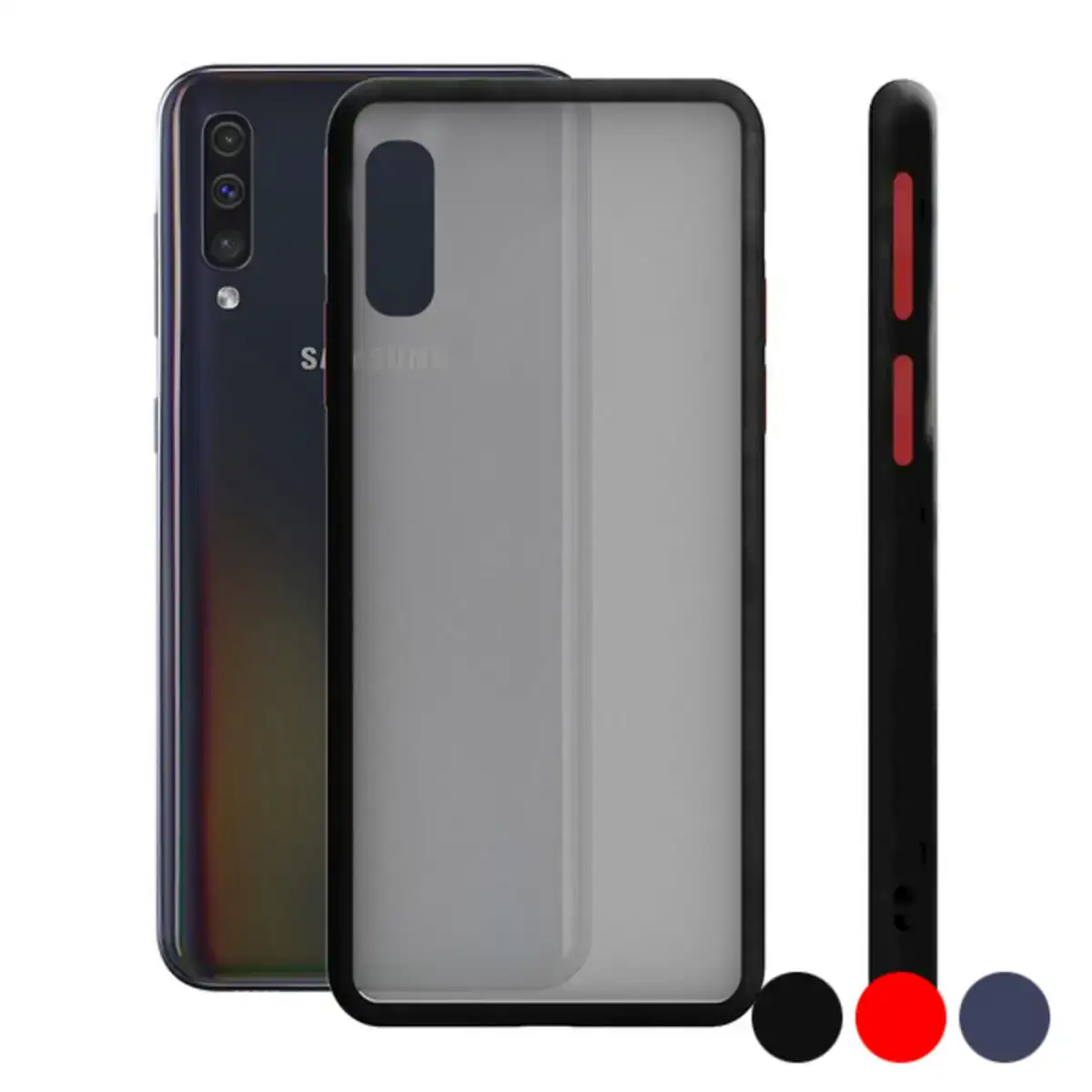 Protection pour telephone portable samsung galaxy a30s a50 ksix duo soft_2387. DIAYTAR COTE D'IVOIRE - Où Chaque Produit est une Histoire à Raconter. Découvrez notre sélection de produits qui vous permettent de créer votre propre récit à travers vos achats.