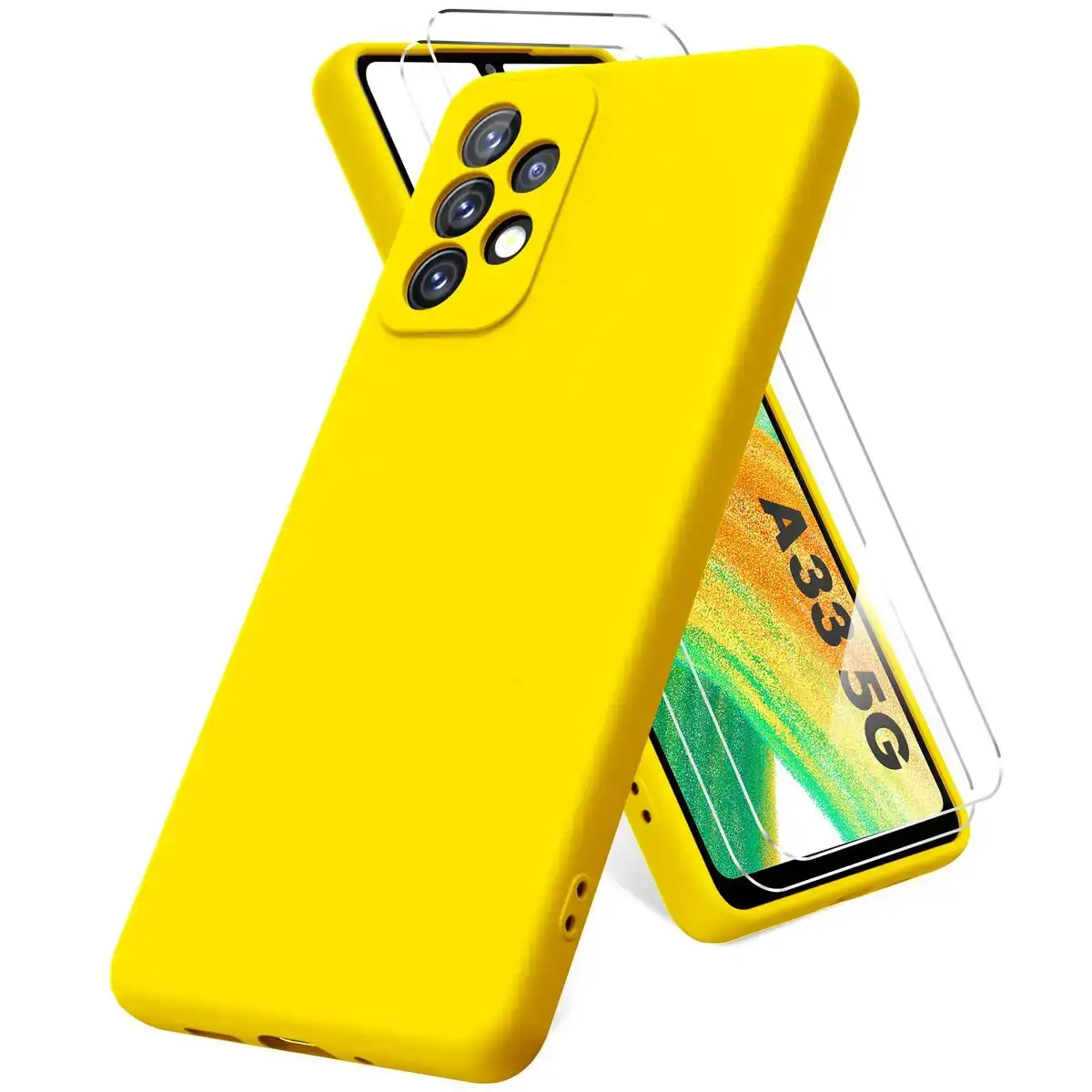Protection pour telephone portable samsung galaxy a33 5g silicone jaune reconditionne a _2374. DIAYTAR COTE D'IVOIRE - Là où la Découverte est au Rendez-vous. Plongez dans notre catalogue et trouvez des articles qui éveilleront votre curiosité et élargiront vos horizons.