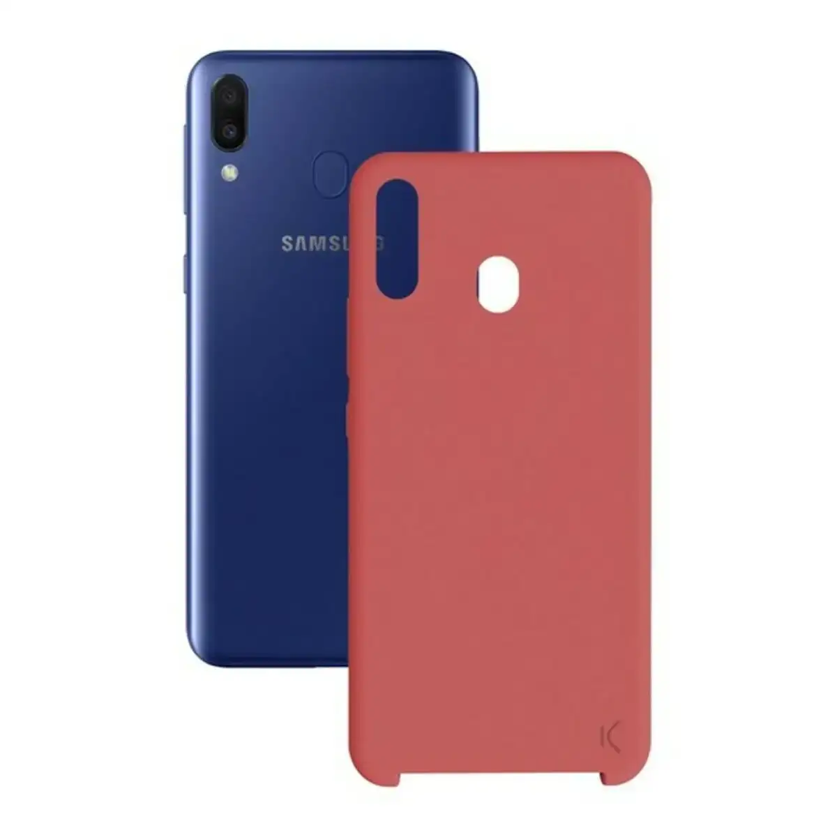 Protection pour telephone portable samsung galaxy m20 ksix soft rouge_5226. DIAYTAR COTE D'IVOIRE - Là où Chaque Produit Est une Trouvaille. Explorez notre sélection minutieuse et découvrez des articles qui correspondent à votre style de vie et à vos aspirations.