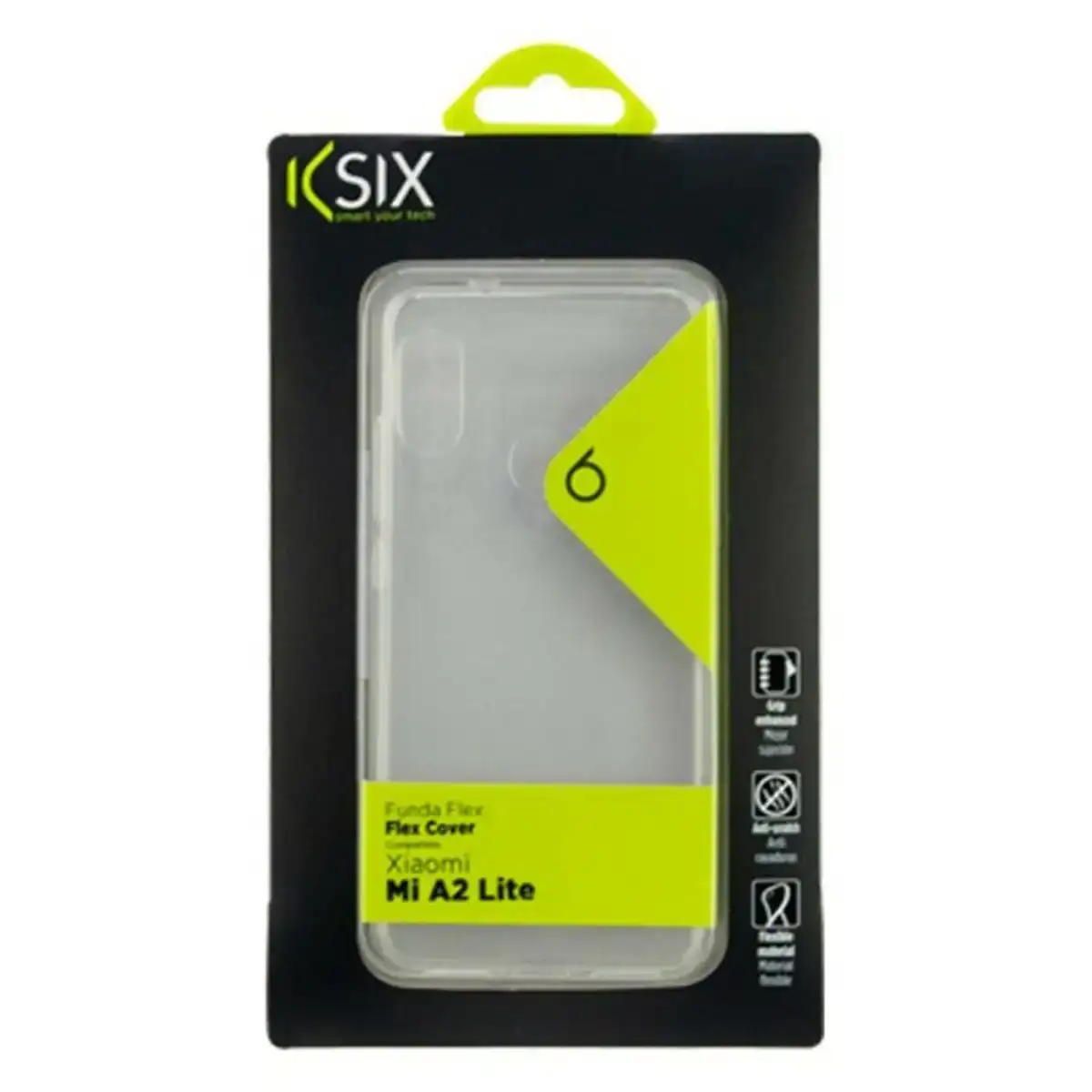 Protection pour telephone portable xiaomi mi a2 lite ksix flex transparent_4805. DIAYTAR COTE D'IVOIRE - Là où la Qualité se Marque d'une Touche Côte d'Ivoireaise. Naviguez à travers notre boutique en ligne et choisissez des produits qui allient excellence et tradition.