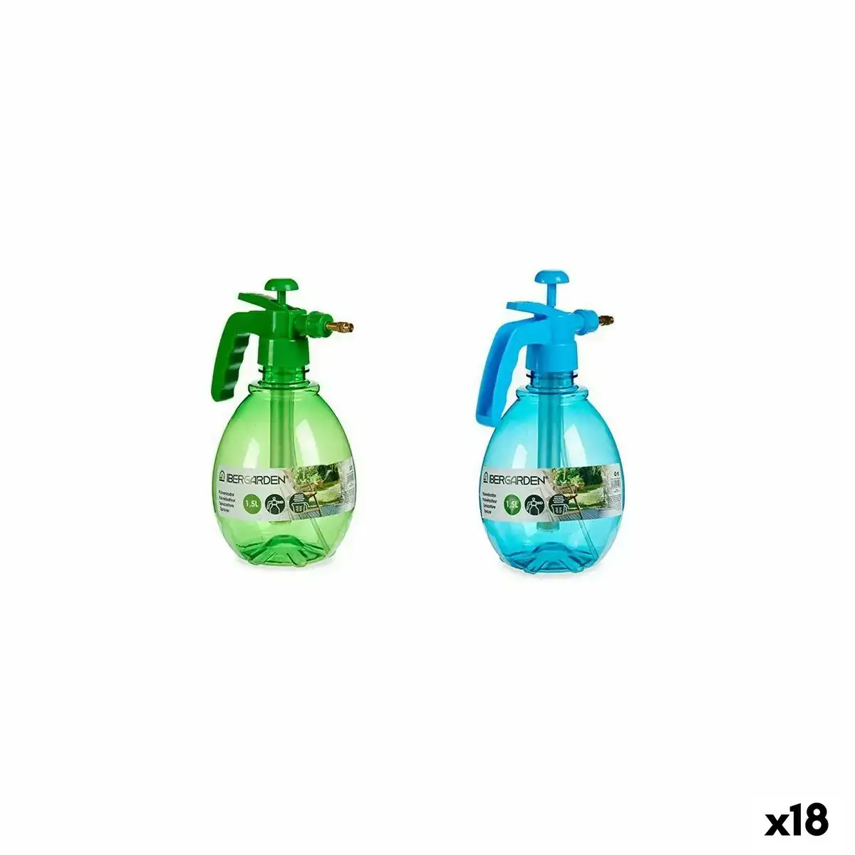 Pulverisateur a pression pour jardin polypropylene 1 5 l 18 unites _7384. DIAYTAR COTE D'IVOIRE - Là où Choisir est une Célébration de l'Artisanat. Explorez notre gamme variée et choisissez des produits qui incarnent la tradition et le talent des artisans du Côte d'Ivoire.