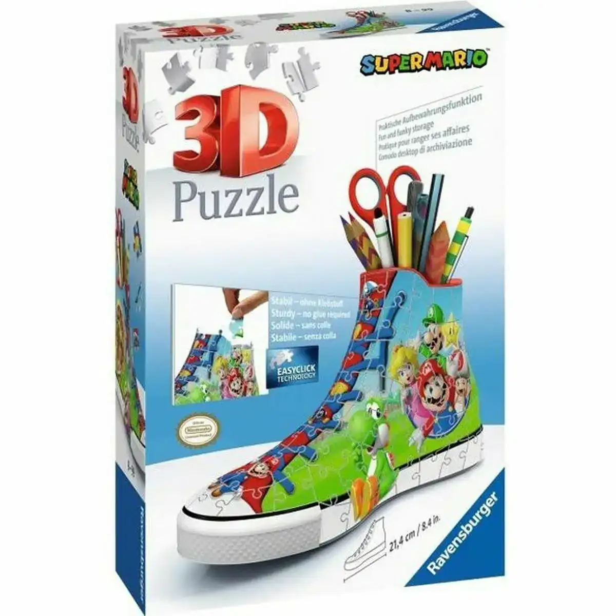 Puzzle 3d ravensburger sneaker super mario 108 pieces_7674. DIAYTAR COTE D'IVOIRE - Là où la Tradition Devient Tendance. Naviguez à travers notre boutique en ligne et choisissez des produits qui allient l'authenticité au contemporain.