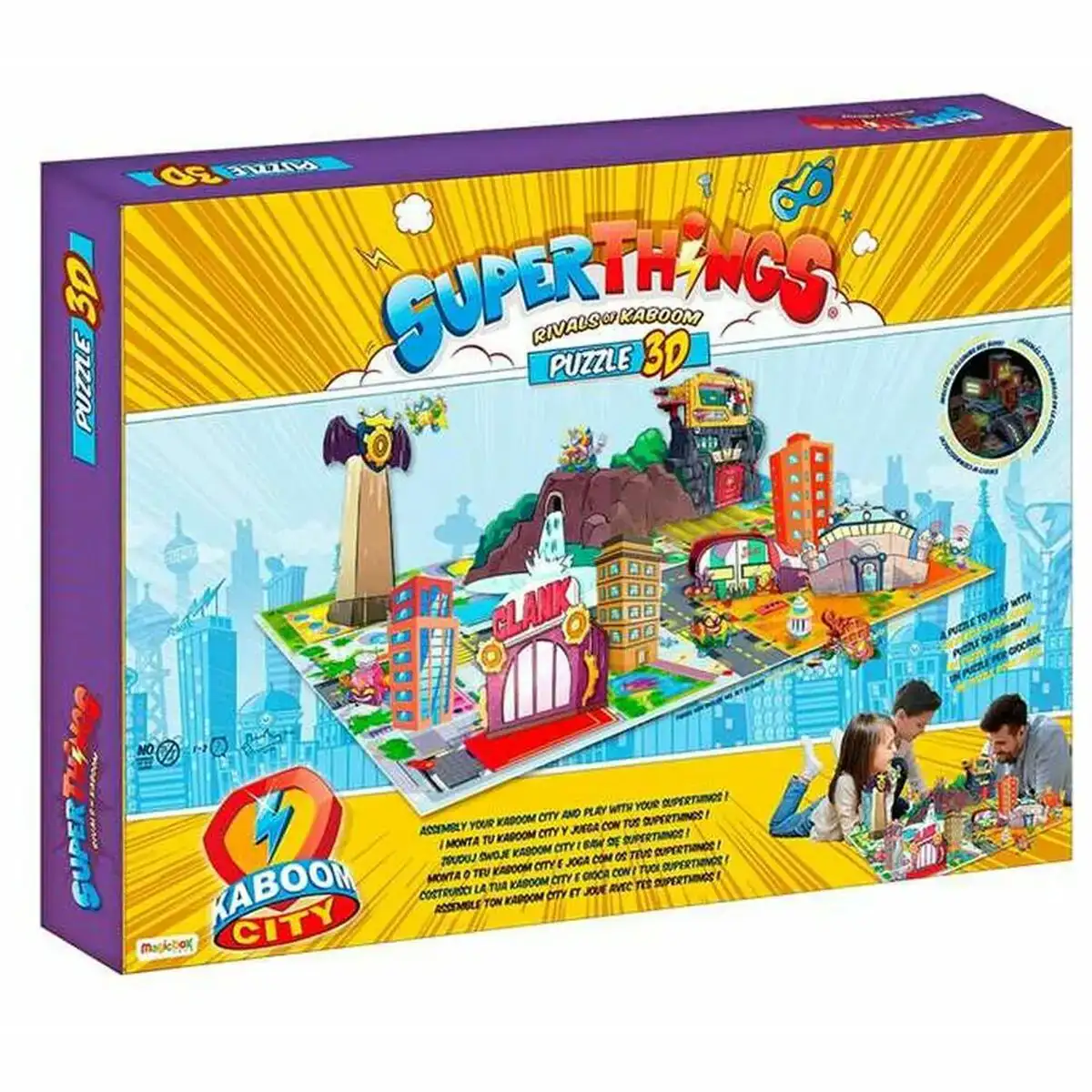 Puzzle 3d superthings kaboom city 40 x 57 x 75 cm 40 x 57 x 15 cm_2533. Bienvenue chez DIAYTAR COTE D'IVOIRE - Où Choisir est une Invitation au Voyage. Explorez notre boutique en ligne et découvrez des produits qui vous transportent dans l'univers du Côte d'Ivoire.