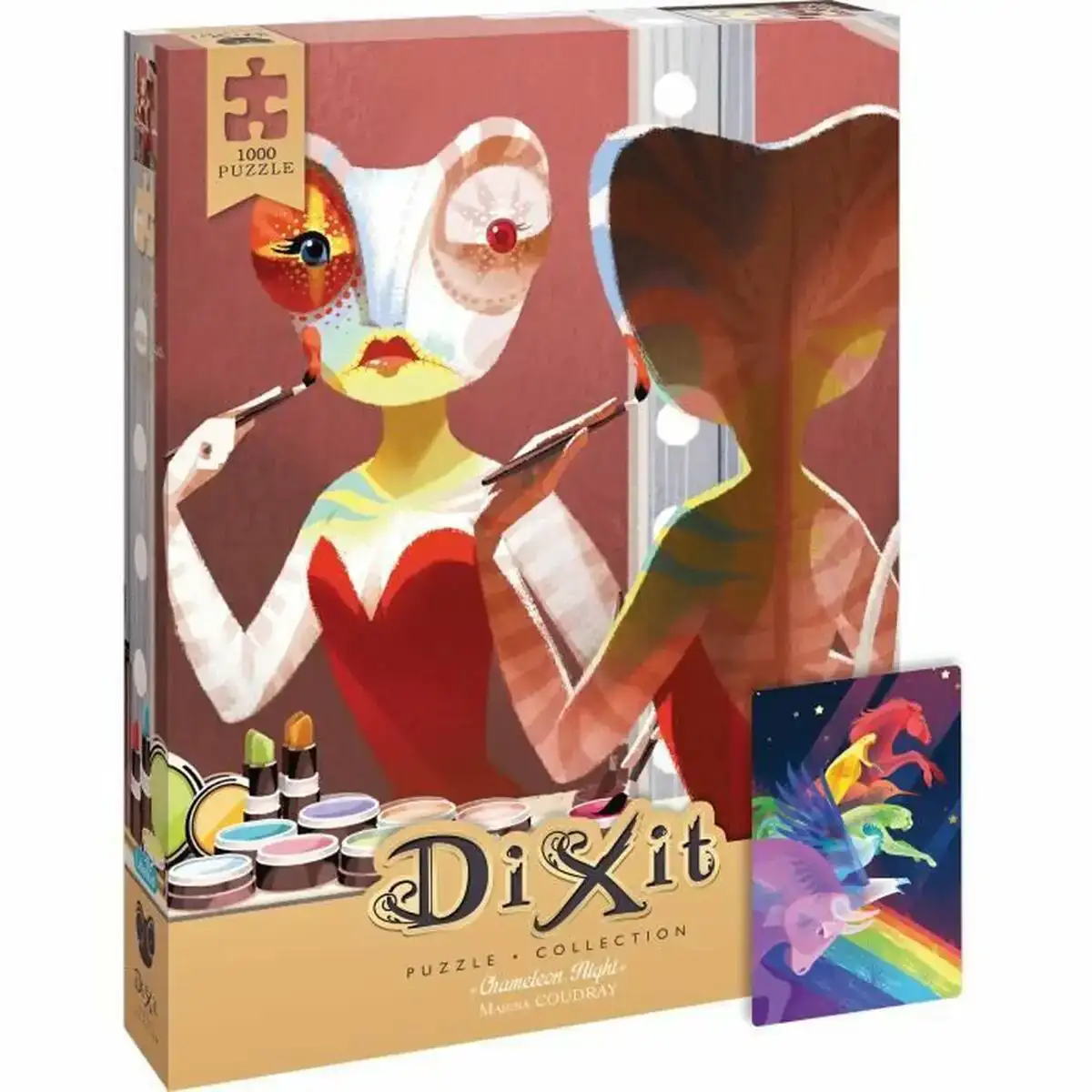 Puzzle asmodee dixit chameleon night_8429. DIAYTAR COTE D'IVOIRE - Votre Destination pour un Shopping Inoubliable. Naviguez à travers notre catalogue et choisissez des produits qui vous marquent par leur originalité.