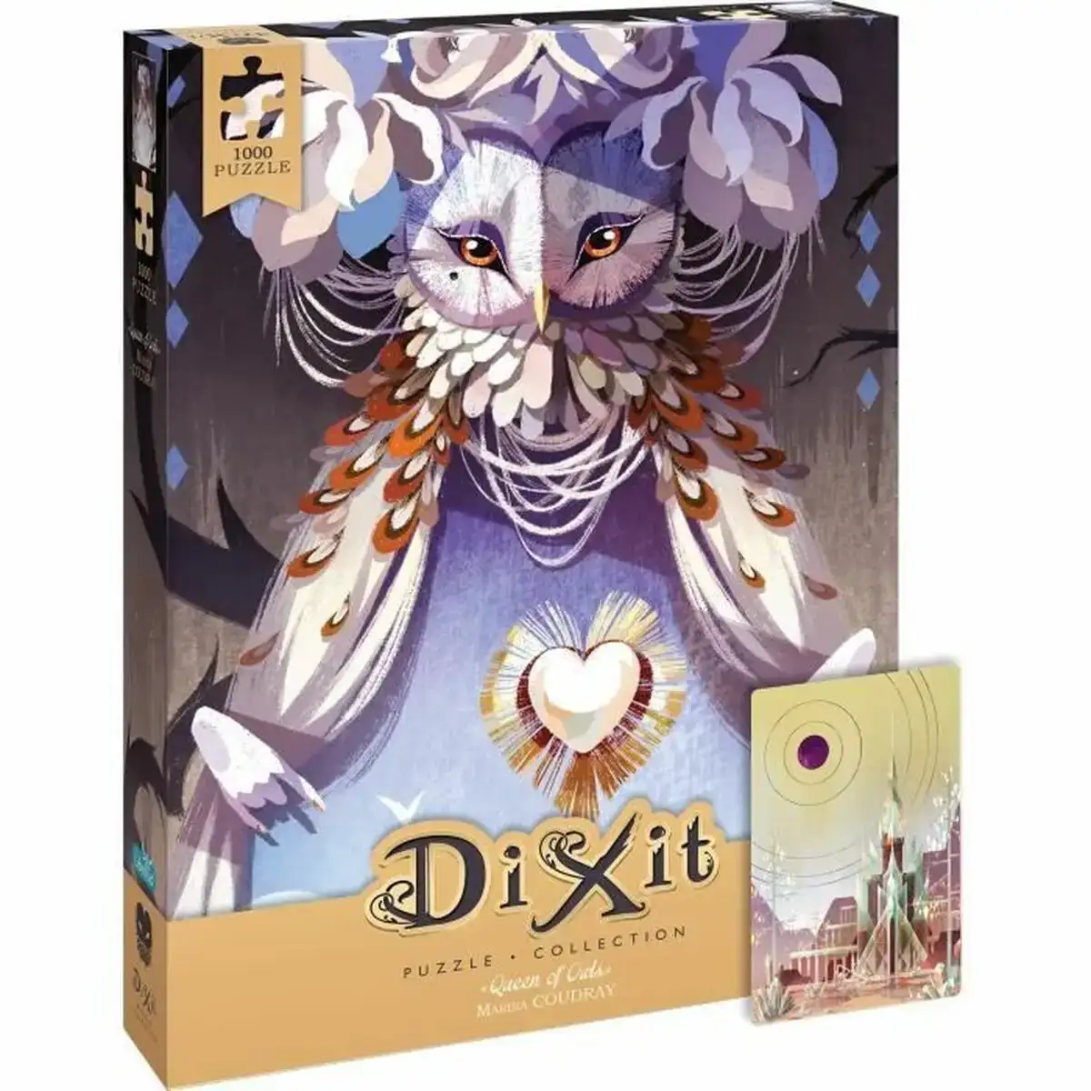 Puzzle asmodee dixit queen of owls_4135. DIAYTAR COTE D'IVOIRE - Là où l'Élégance Devient un Mode de Vie. Naviguez à travers notre gamme et choisissez des produits qui apportent une touche raffinée à votre quotidien.