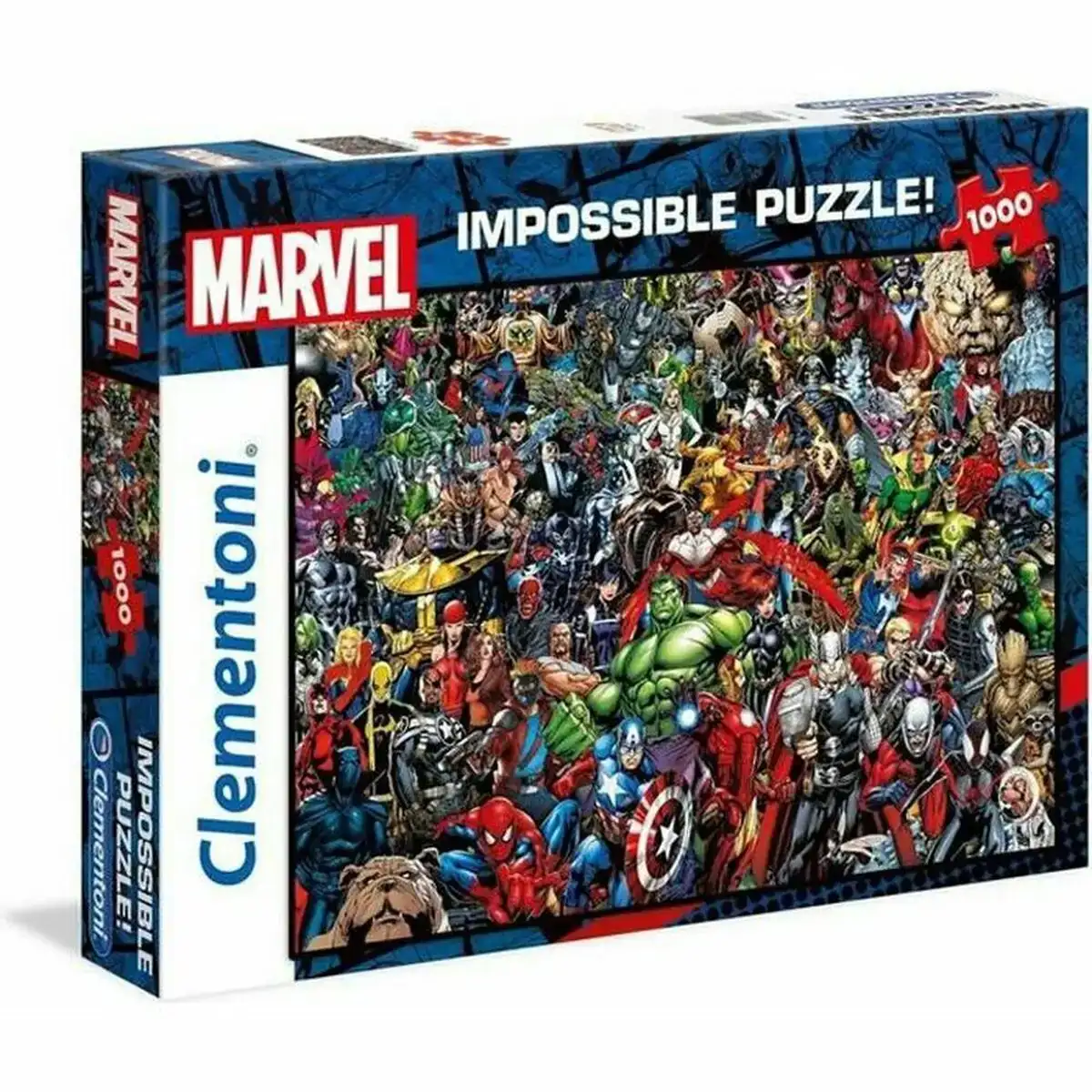 Puzzle clementoni marvel impossible 1000 pieces _3783. DIAYTAR COTE D'IVOIRE - L'Art de Vivre le Shopping en Ligne. Découvrez notre plateforme intuitive et trouvez des produits qui vous inspirent et vous enchantent, à chaque clic.