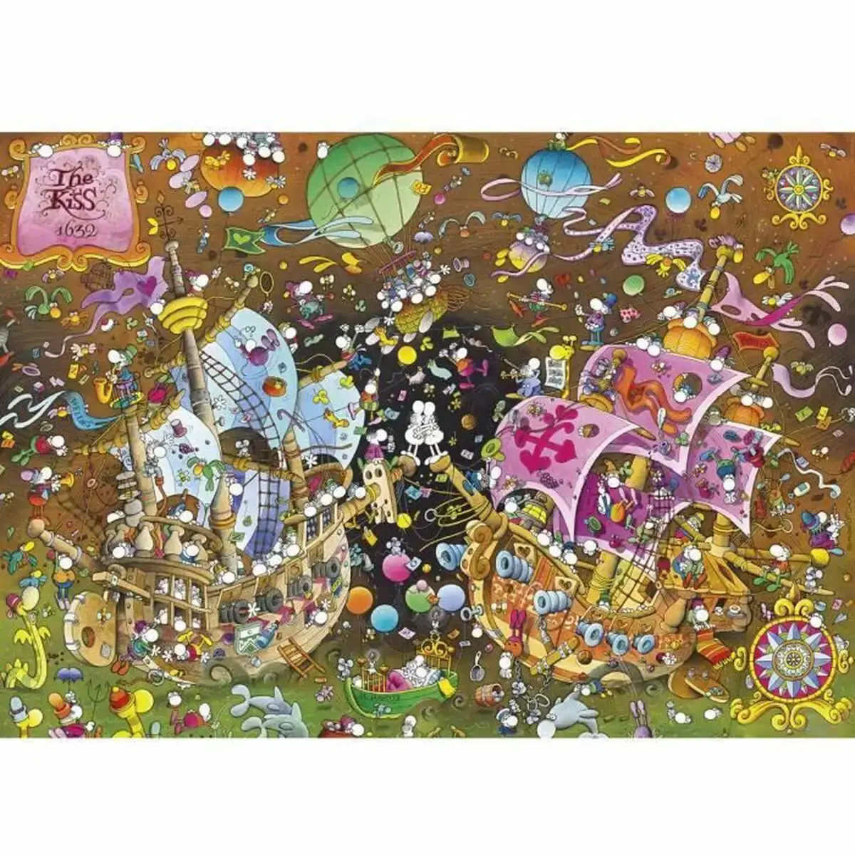 Puzzle clementoni mordillo the kiss 6000 pieces _2528. Entrez dans l'Univers de DIAYTAR COTE D'IVOIRE - Où Chaque Produit a une Signification. Explorez notre gamme diversifiée et découvrez des articles qui résonnent avec votre vie.