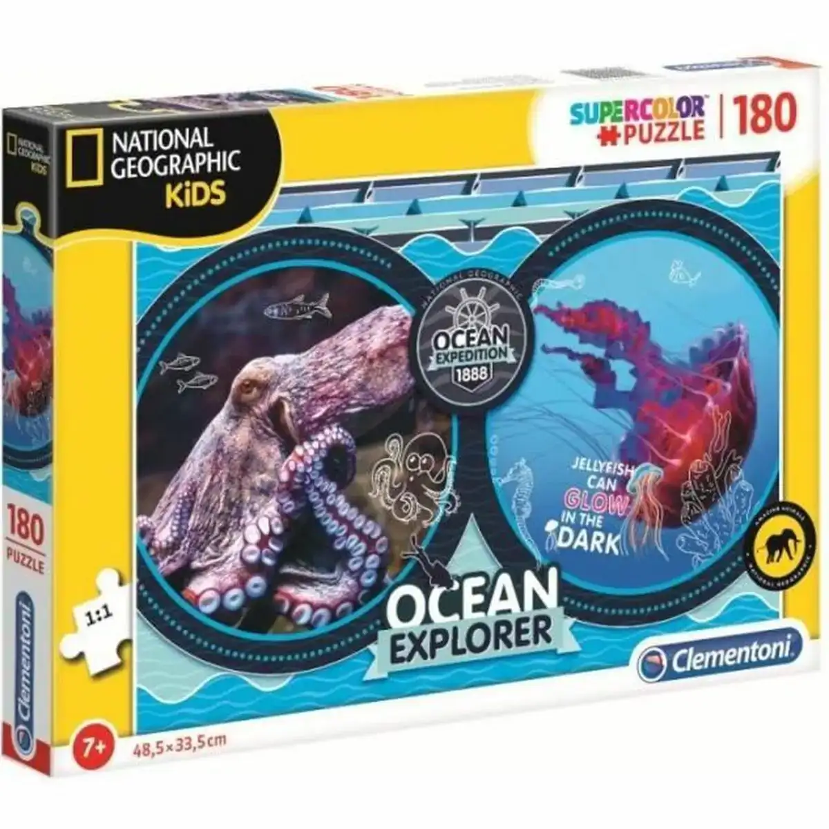 Puzzle clementoni national geographic ocean 180 pieces _5673. DIAYTAR COTE D'IVOIRE - Votre Pass vers la Découverte. Explorez notre boutique en ligne et plongez dans un voyage à travers des produits authentiques et contemporains, tous réunis sous un même toit.