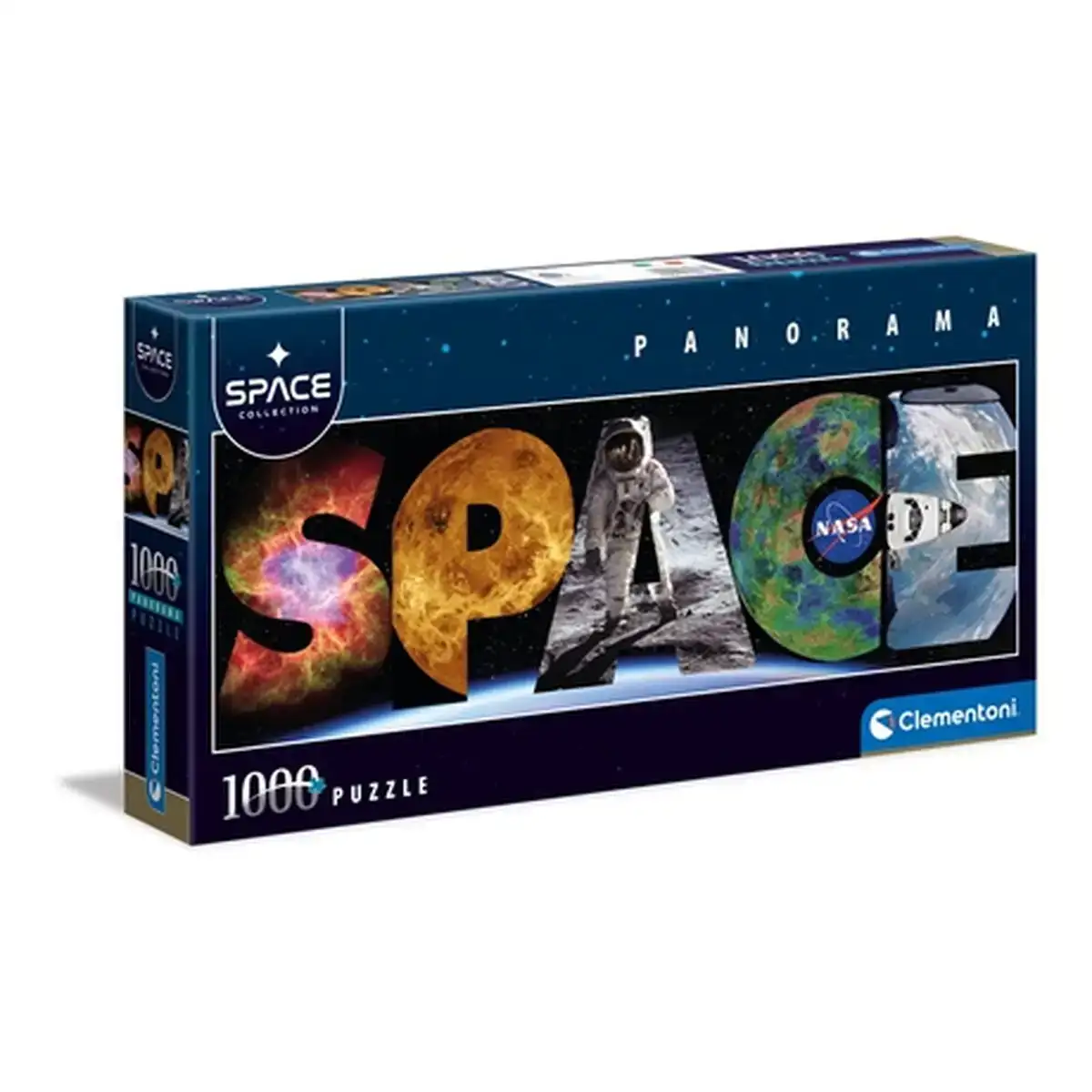 Puzzle clementoni panorama nasa 1000 pieces 98 x 33 cm_6387. Bienvenue chez DIAYTAR COTE D'IVOIRE - Où Chaque Objet a sa Propre Histoire. Découvrez notre sélection soigneusement choisie et choisissez des produits qui racontent le patrimoine sénégalais.