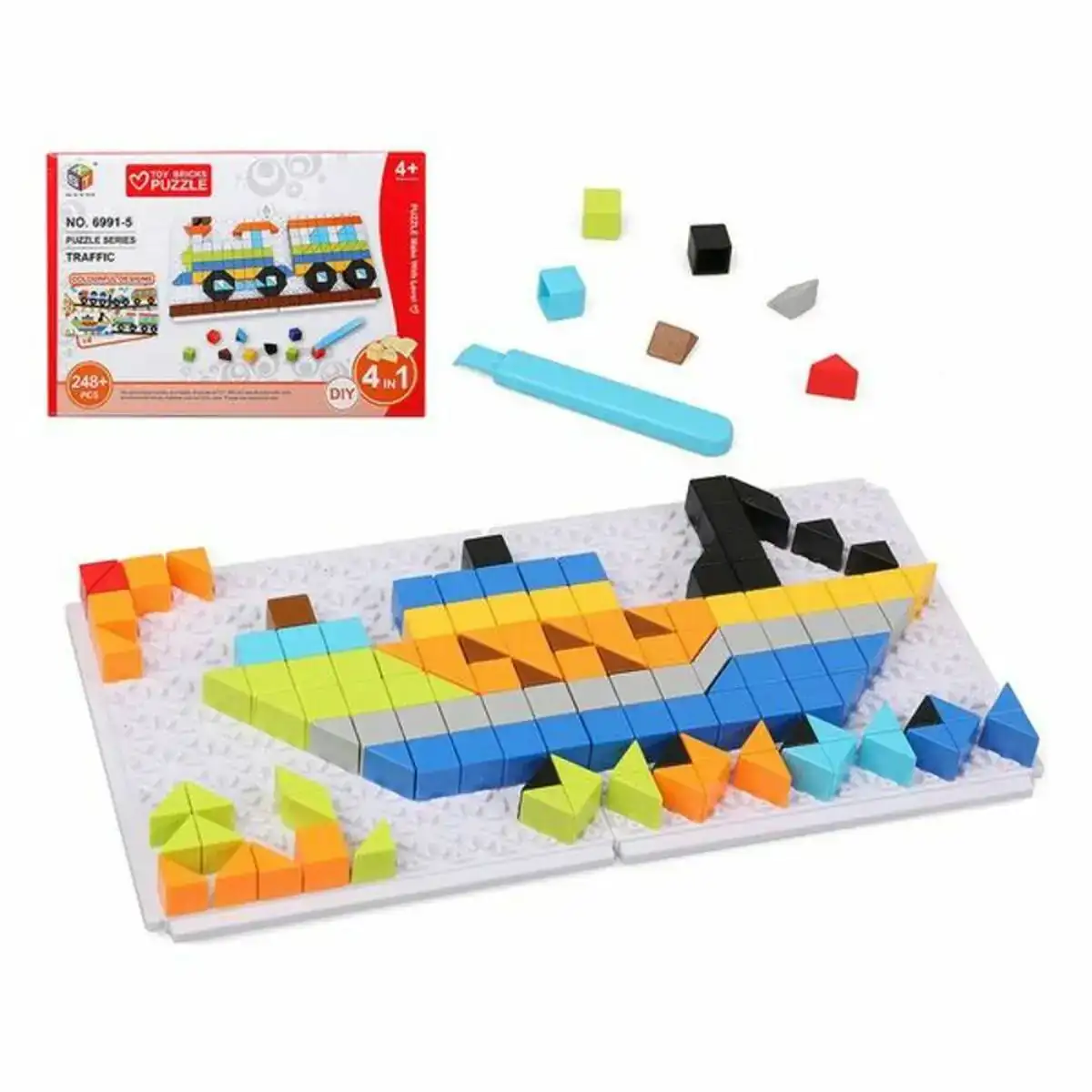 Puzzle diy traffic 6 in 1 118025 248 pcs _8626. DIAYTAR COTE D'IVOIRE - Là où la Qualité est Non Négociable. Parcourez notre boutique en ligne pour découvrir des produits qui incarnent le raffinement et l'excellence du Côte d'Ivoire.