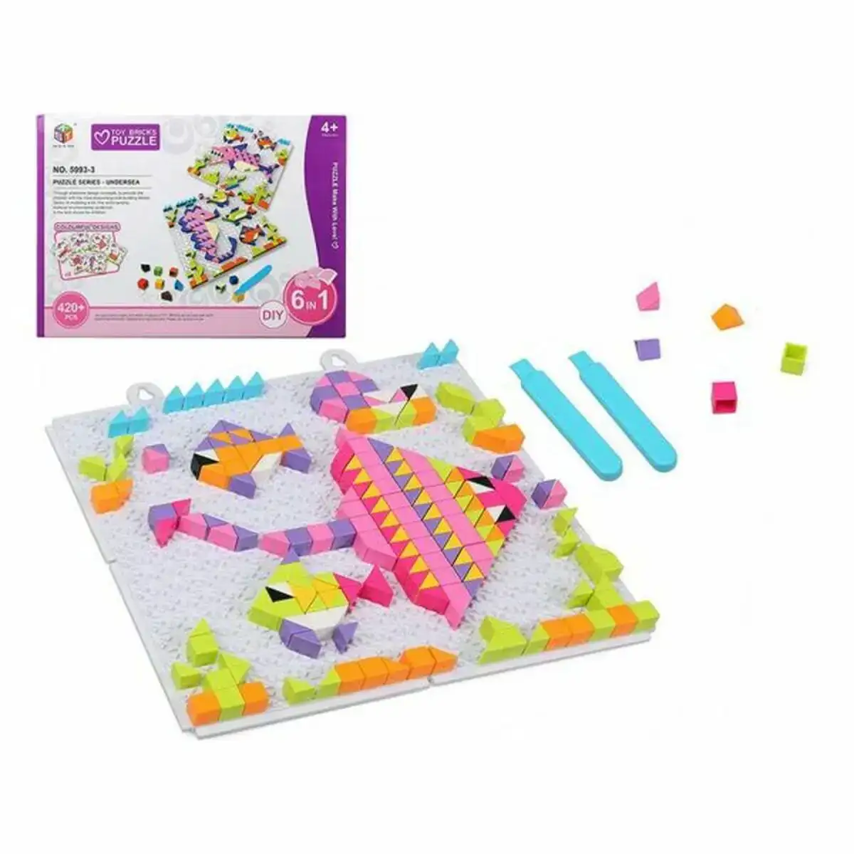 Puzzle diy underea 6 in 1 117974 420 pcs _4928. DIAYTAR COTE D'IVOIRE - Où Choisir est une Célébration de l'Artisanat. Explorez notre boutique en ligne et choisissez des articles qui incarnent l'art et le savoir-faire du Côte d'Ivoire.