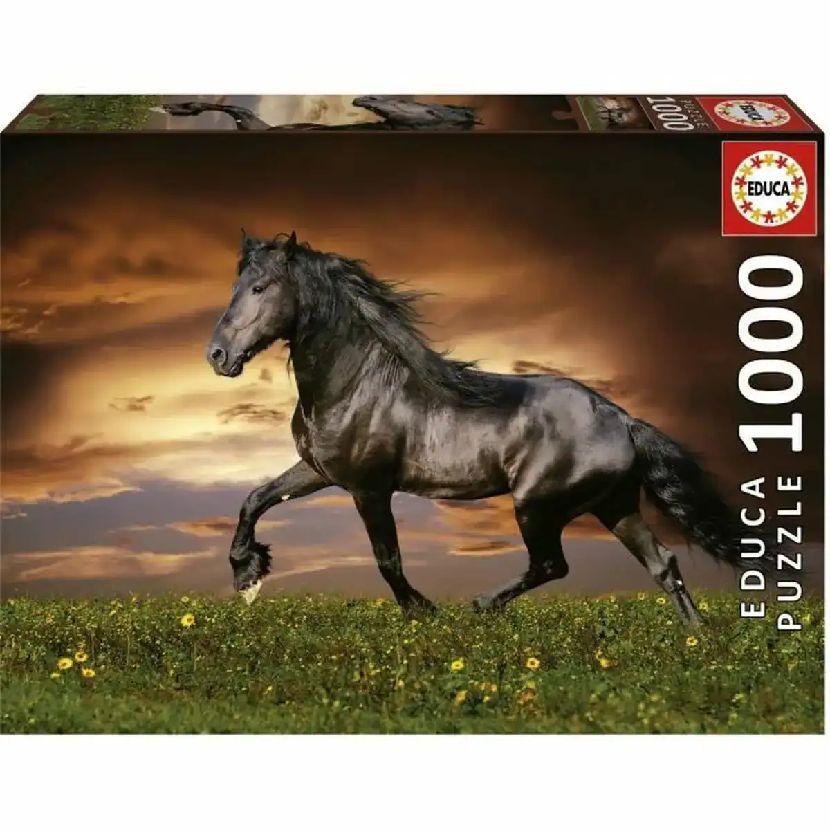 Puzzle educa cheval 1000 pieces_3646. Bienvenue sur DIAYTAR COTE D'IVOIRE - Où Choisir est un Voyage Passionnant. Plongez dans notre catalogue et trouvez des produits qui révèlent la diversité et la beauté du Côte d'Ivoire.