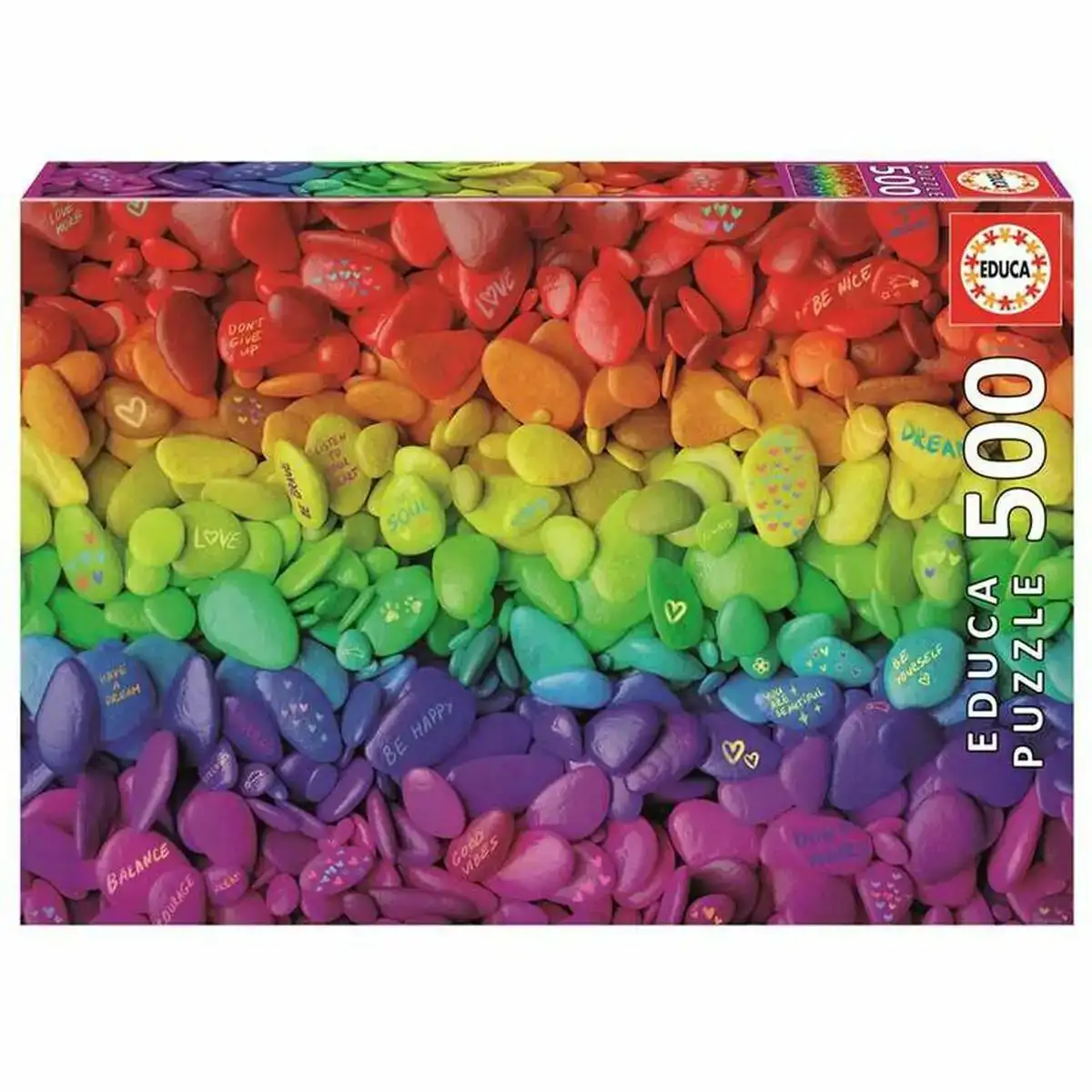 Puzzle educa coloured stones 500 pcs_4718. Bienvenue chez DIAYTAR COTE D'IVOIRE - Où Chaque Article Est une Découverte. Naviguez à travers nos offres et laissez-vous surprendre par des trésors cachés qui enrichiront votre vie.