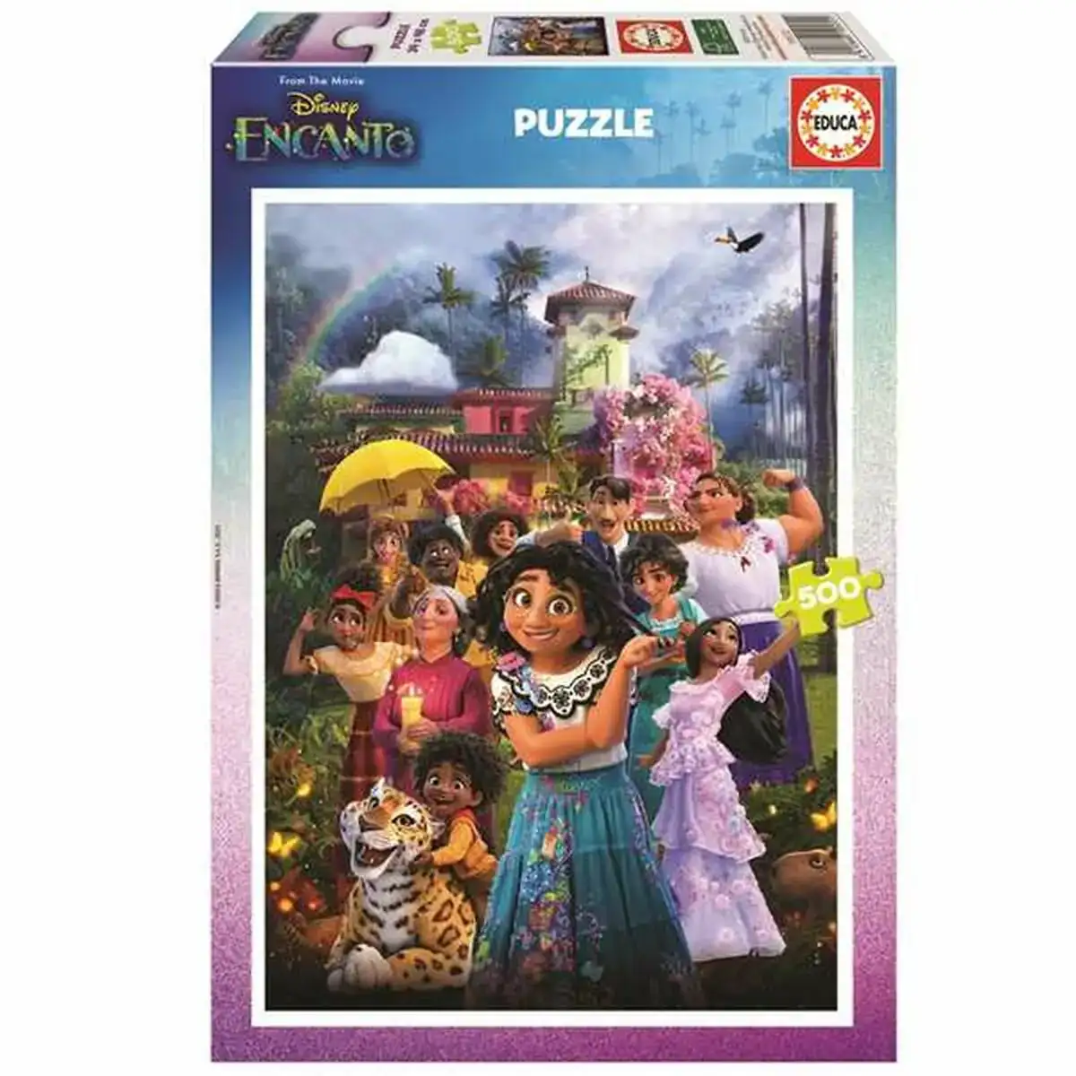 Puzzle educa encanto 500 pieces_2224. DIAYTAR COTE D'IVOIRE - Où Choisir est une Découverte. Parcourez notre catalogue et trouvez des articles qui éveillent votre curiosité et enrichissent votre expérience shopping.