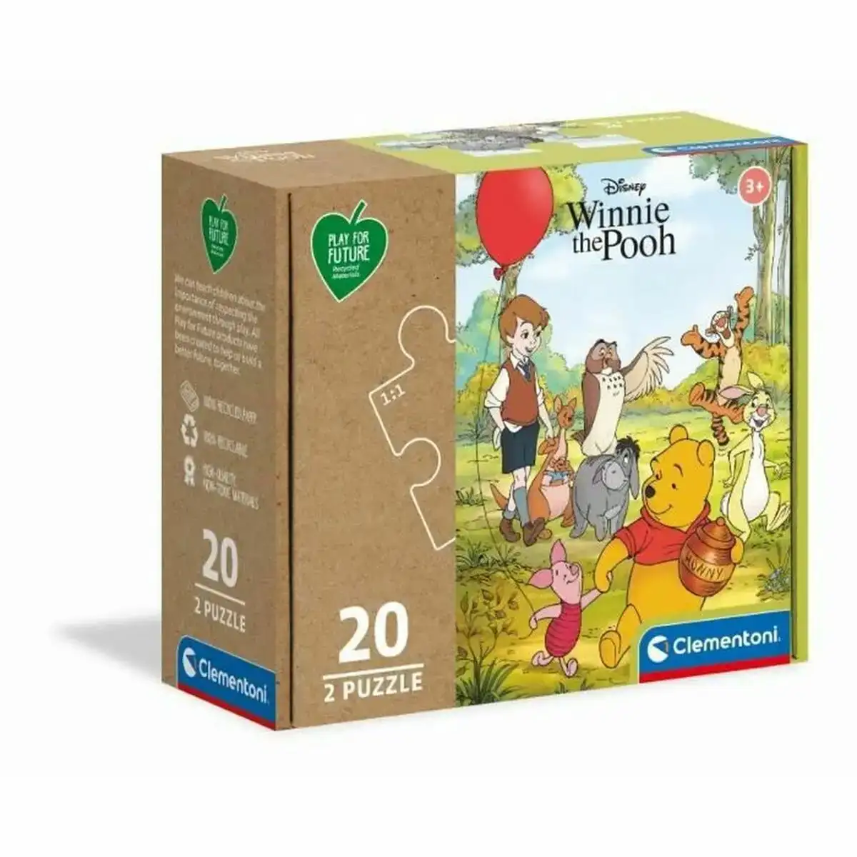 Puzzle enfant clementoni winnie the pooh 2 x 20 pieces _4582. Bienvenue chez DIAYTAR COTE D'IVOIRE - Où Votre Shopping Prend Vie. Découvrez notre univers et dénichez des trésors qui ajoutent de la couleur à votre quotidien.