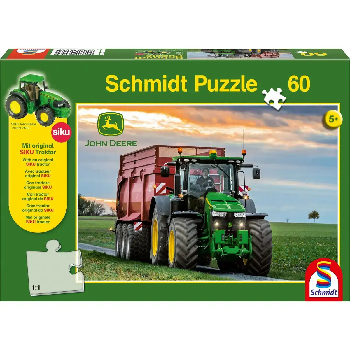 Puzzle enfant schmidt spiele john deere 8370r 5 ans tracteur 60 pieces_3443. DIAYTAR COTE D'IVOIRE - L'Art de Vivre en Couleurs et en Styles. Parcourez notre sélection et trouvez des articles qui reflètent votre personnalité et votre goût pour la vie.
