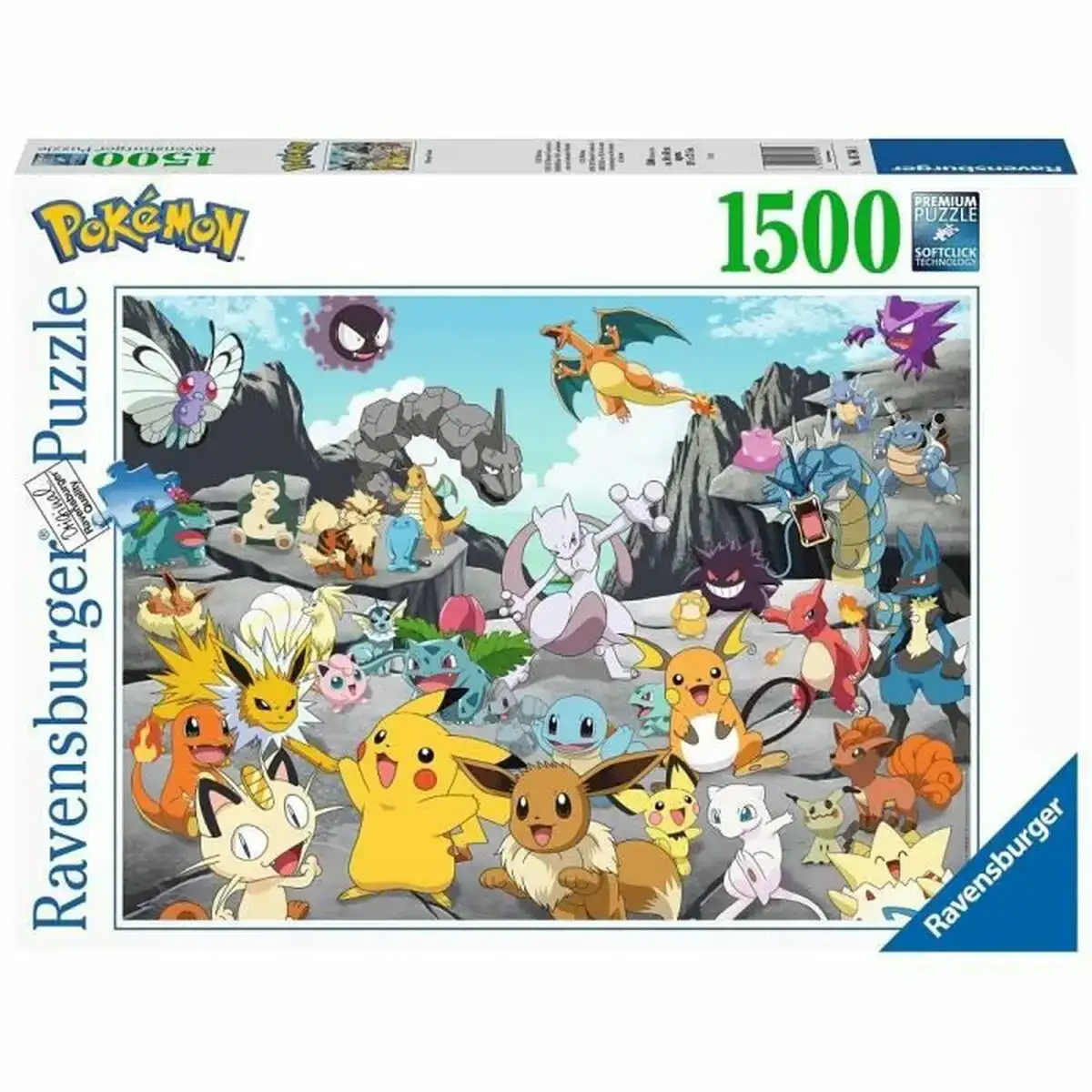 Puzzle pokemon classics ravensburger 1500 pieces_3432. DIAYTAR COTE D'IVOIRE - Votre Destination pour un Shopping Inégalé. Naviguez à travers notre sélection minutieuse pour trouver des produits qui répondent à tous vos besoins.