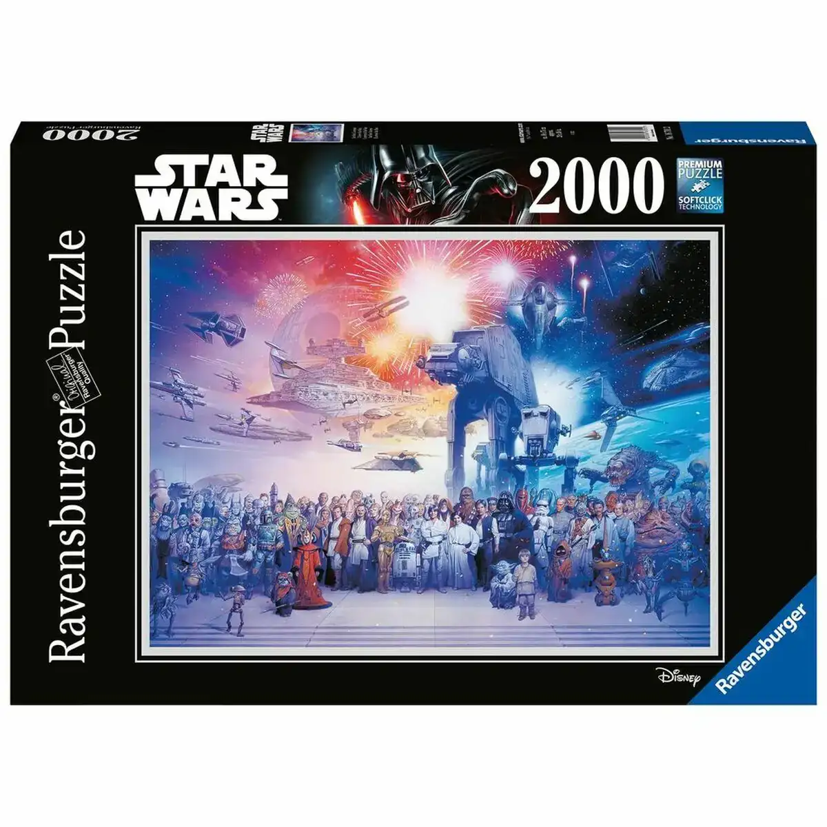 Puzzle ravensburger 167012 star wars 2000 pieces _8064. DIAYTAR COTE D'IVOIRE - L'Équilibre Parfait entre Tradition et Modernité. Explorez notre collection pour trouver des produits qui incarnent la culture et la contemporanéité du Côte d'Ivoire.