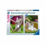 Puzzle ravensburger kittens 2 x 500 pieces_6359. DIAYTAR COTE D'IVOIRE - Où Choisir est un Acte de Création. Naviguez à travers notre plateforme et choisissez des produits qui complètent votre histoire personnelle.
