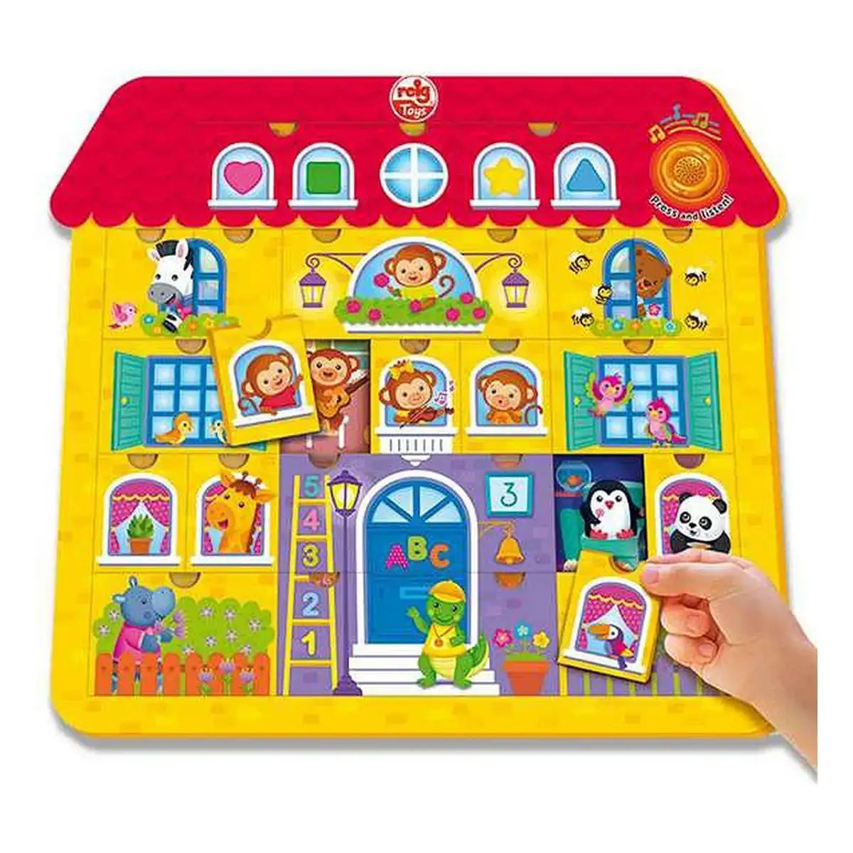 Puzzle reig constructor house musical 21 pieces 17 x 37 x 41 5 cm 17 x 37 x 41 5 cm _8061. Votre Destination de Choix: DIAYTAR COTE D'IVOIRE - Où l'Authenticité Rencontre la Commodité. Faites l'expérience de magasiner en ligne pour des articles qui incarnent la richesse culturelle et la modernité du Côte d'Ivoire.