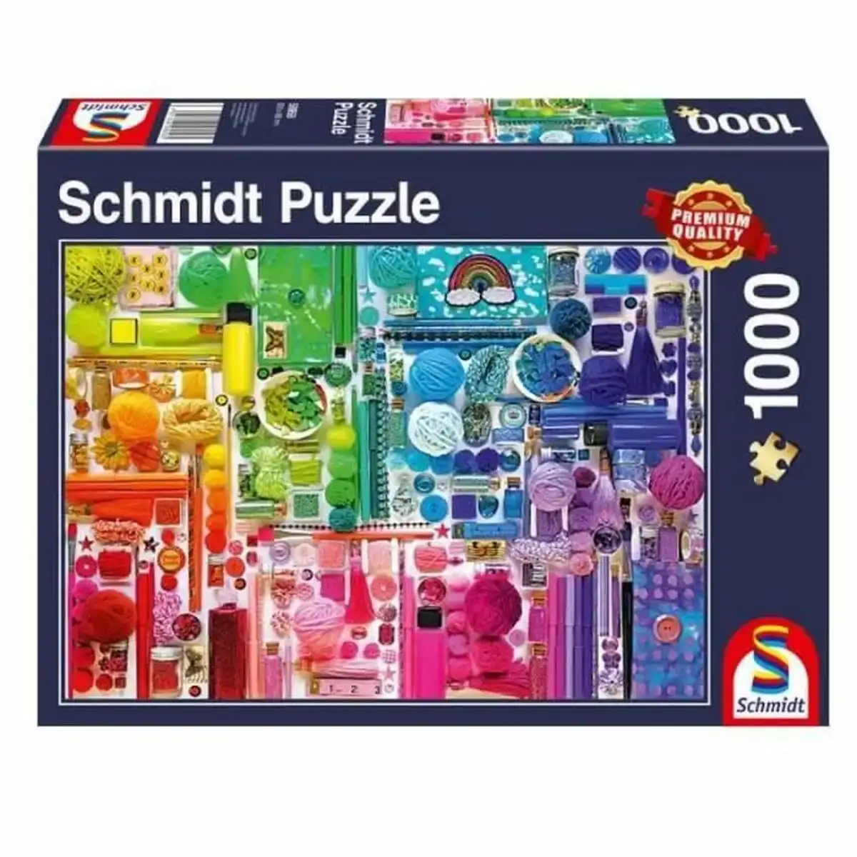 Puzzle schmidt spiele colors of the rainbow 1000 pieces _4477. DIAYTAR COTE D'IVOIRE - Votre Destination pour un Shopping Inoubliable. Naviguez à travers notre catalogue et choisissez des produits qui vous marquent par leur originalité.