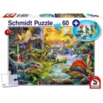 Puzzle schmidt spiele dinosaurs figurines 60 pieces_6717. DIAYTAR COTE D'IVOIRE - Votre Passage vers l'Éclat et la Beauté. Explorez notre boutique en ligne et trouvez des produits qui subliment votre apparence et votre espace.