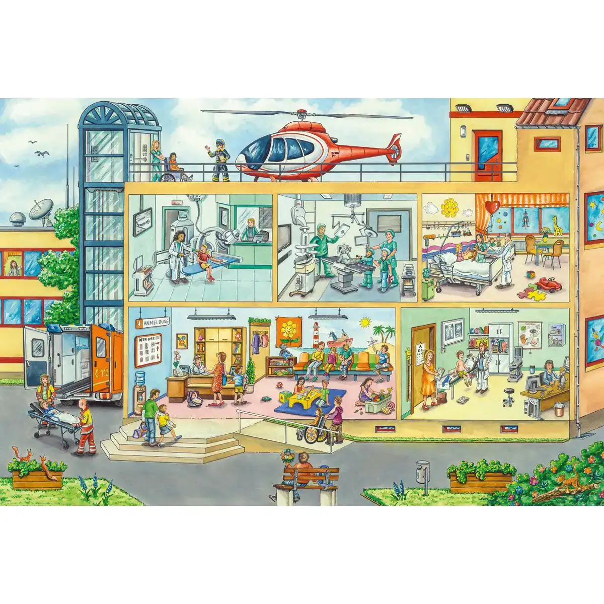 Puzzle schmidt spiele pediatric hospital 40 pieces _5678. DIAYTAR COTE D'IVOIRE - Où l'Élégance Rencontre l'Authenticité. Naviguez à travers notre boutique en ligne et choisissez des produits qui incarnent le style et la tradition du Côte d'Ivoire.