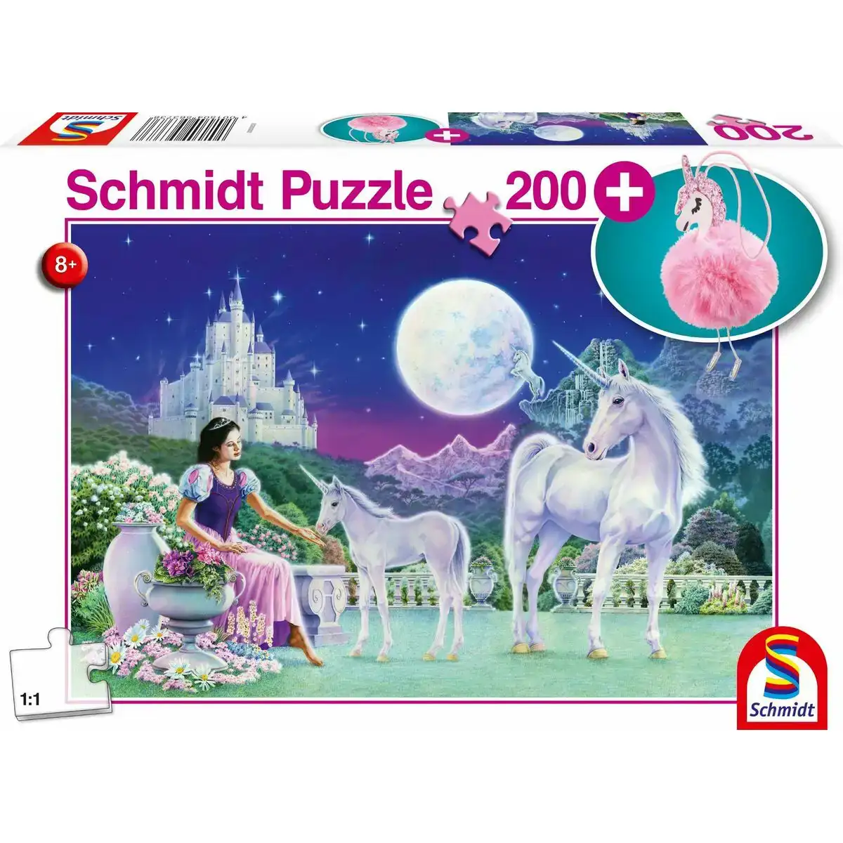 Puzzle schmidt spiele unicorn 200 pieces_4720. DIAYTAR COTE D'IVOIRE - Votre Marché Virtuel au Côte d'Ivoire. Parcourez notre boutique en ligne pour trouver des trésors cachés, des articles indispensables du quotidien aux joyaux artistiques.